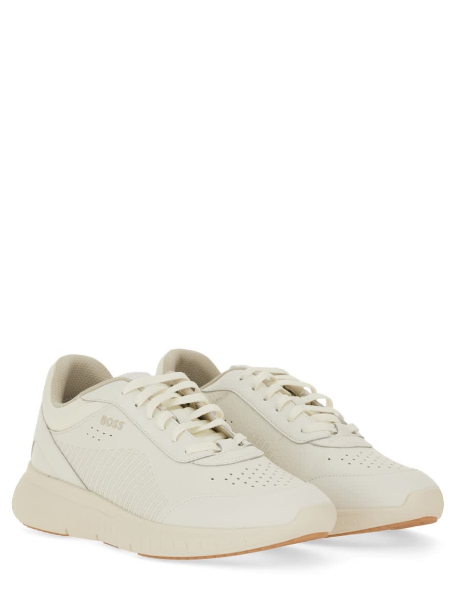 Hugo Boss Boss "titanis" Sneaker In White