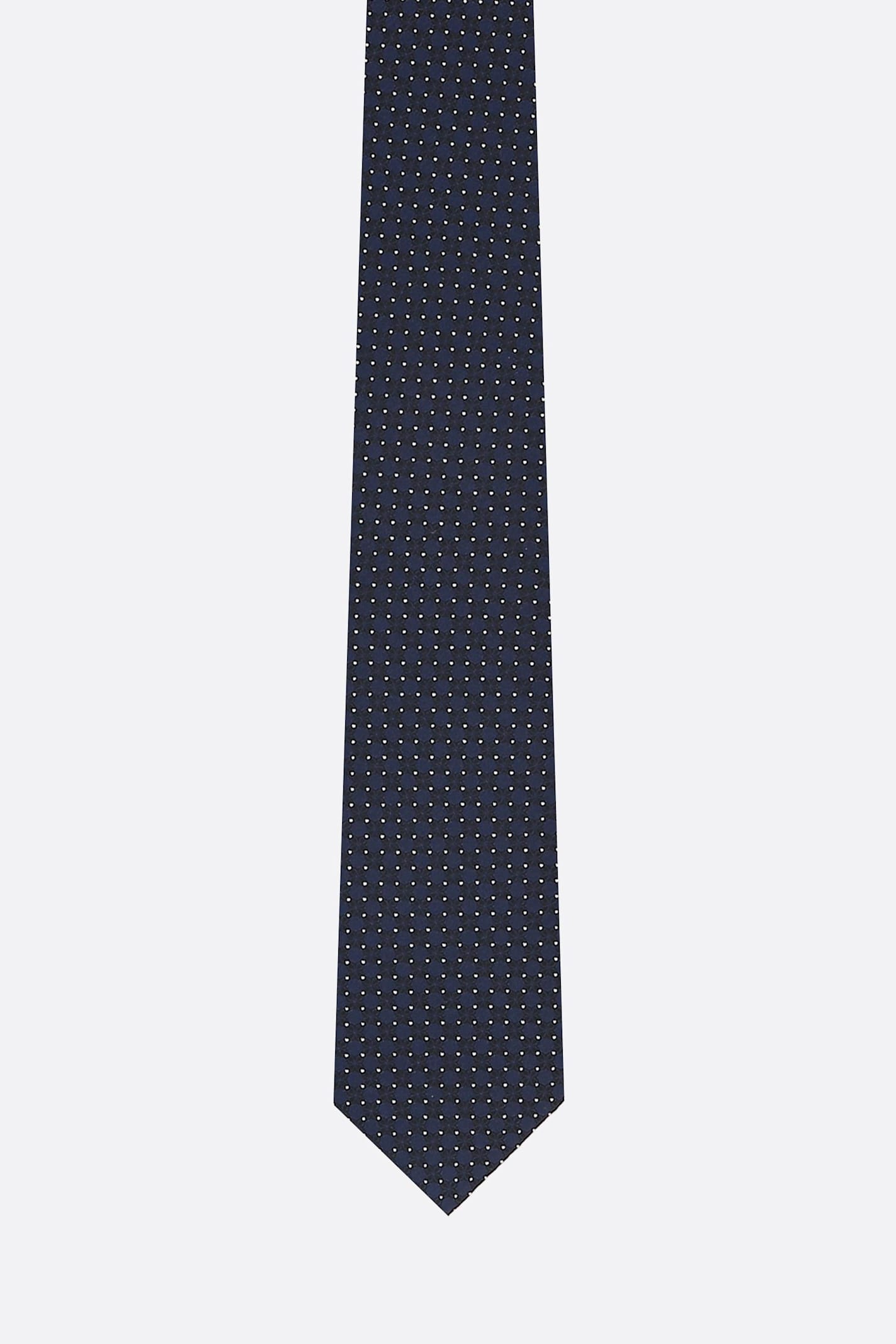 Zegna Patterned-jacquard Silk Tie