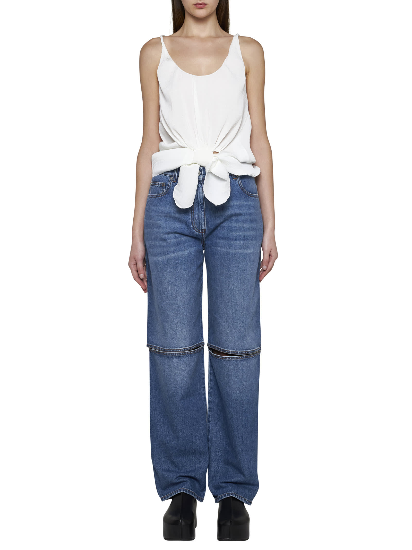 Shop Jw Anderson Top In Off White