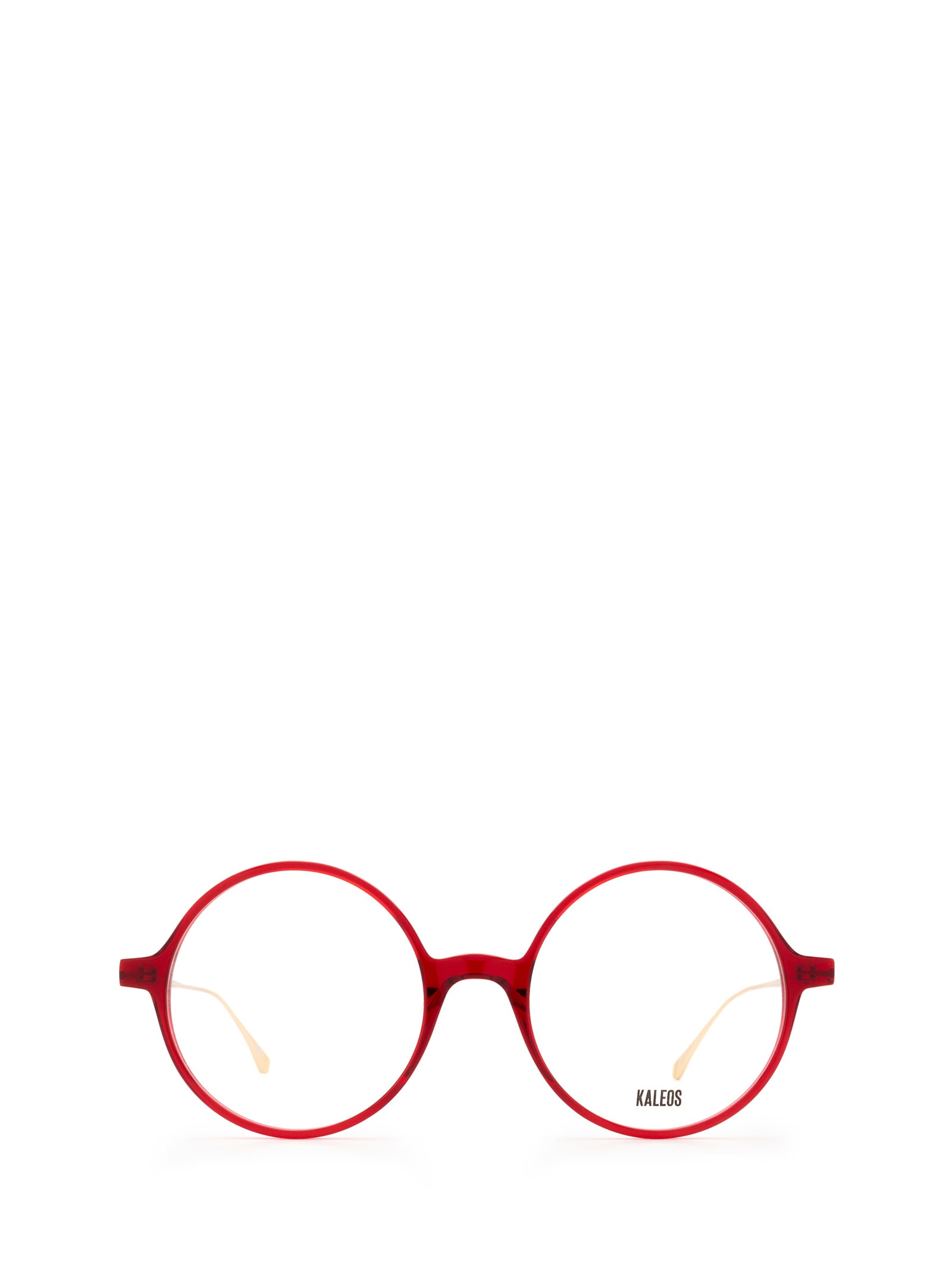 Kaleos Esposito Transparent Red & Gold Glasses