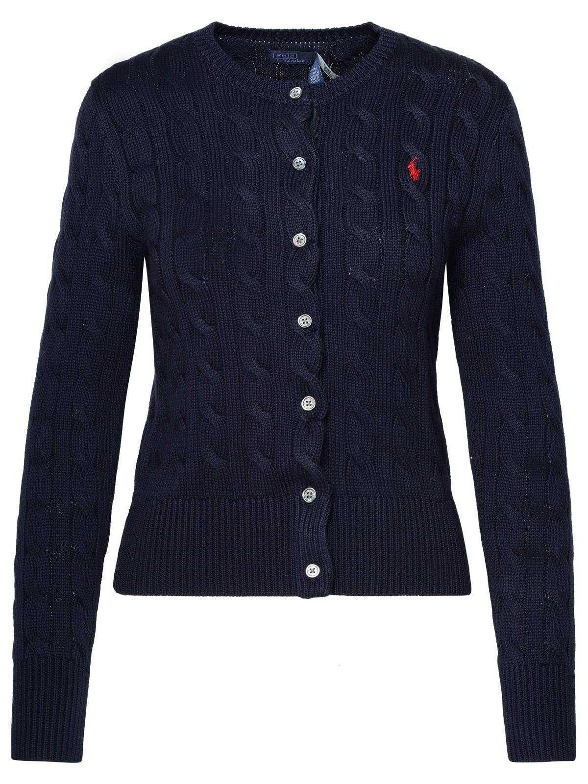 Navy Cotton Cardigan