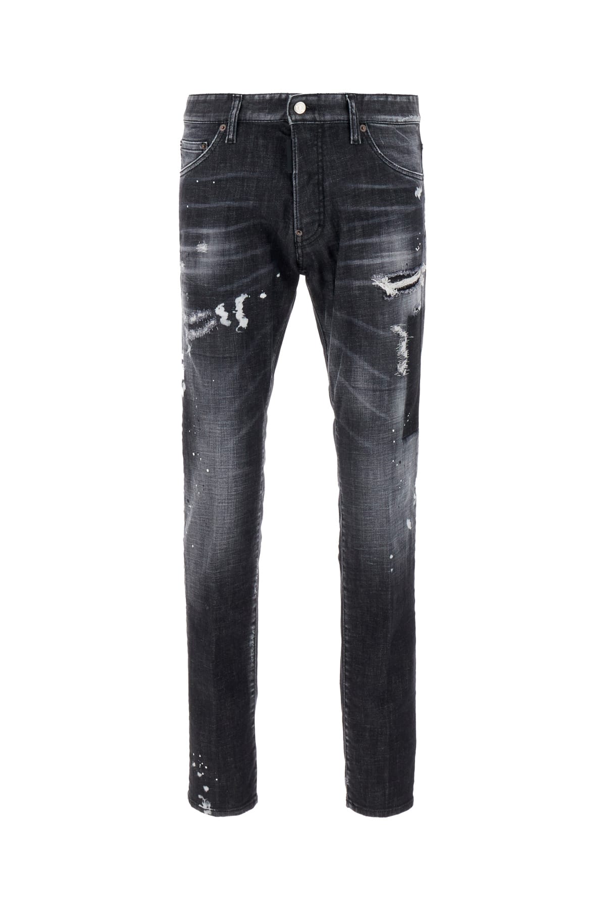 Dsquared2 Black Stretch Denim Cool Guy Jeans In 900