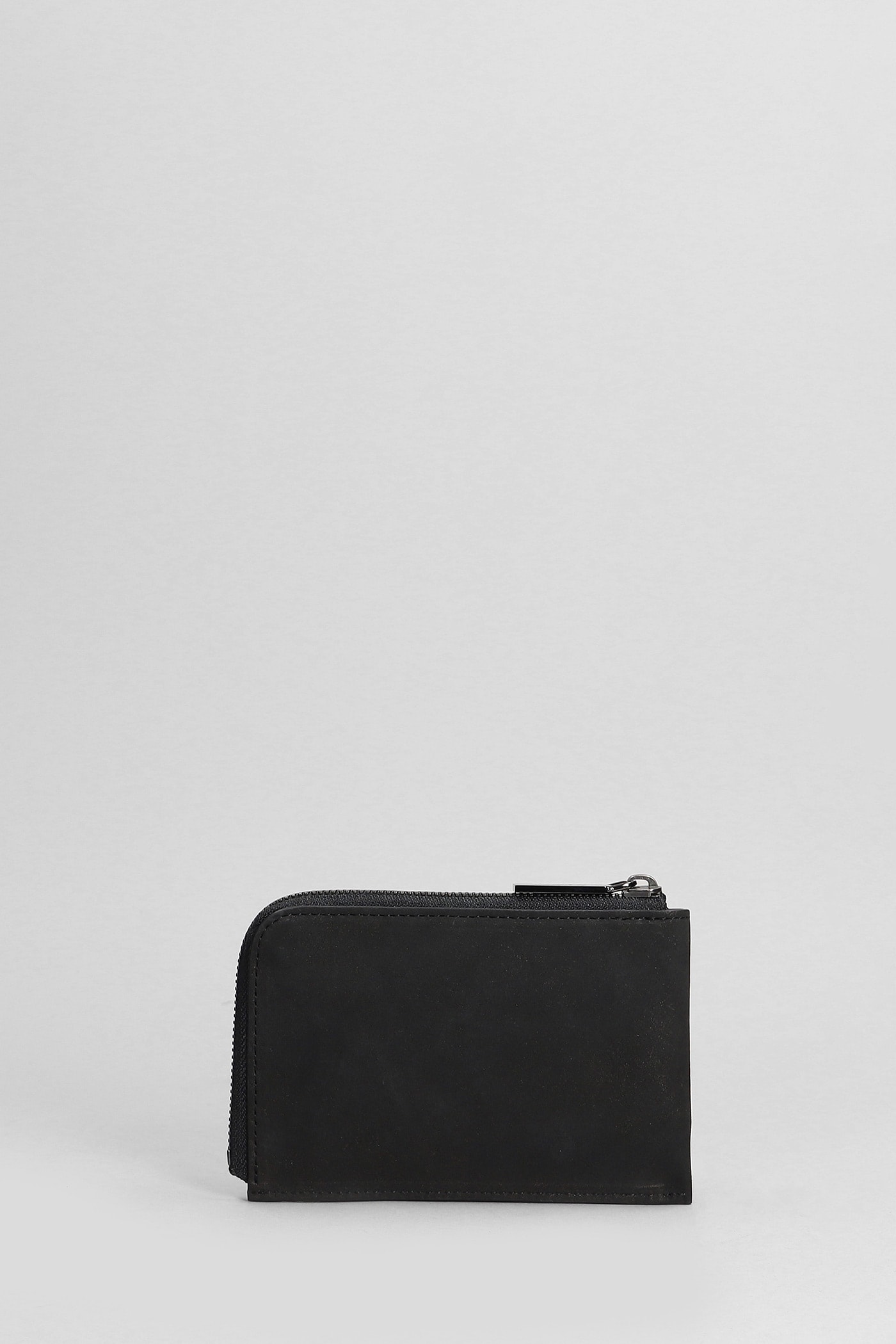 Shop Yohji Yamamoto Wallet In Black Leather