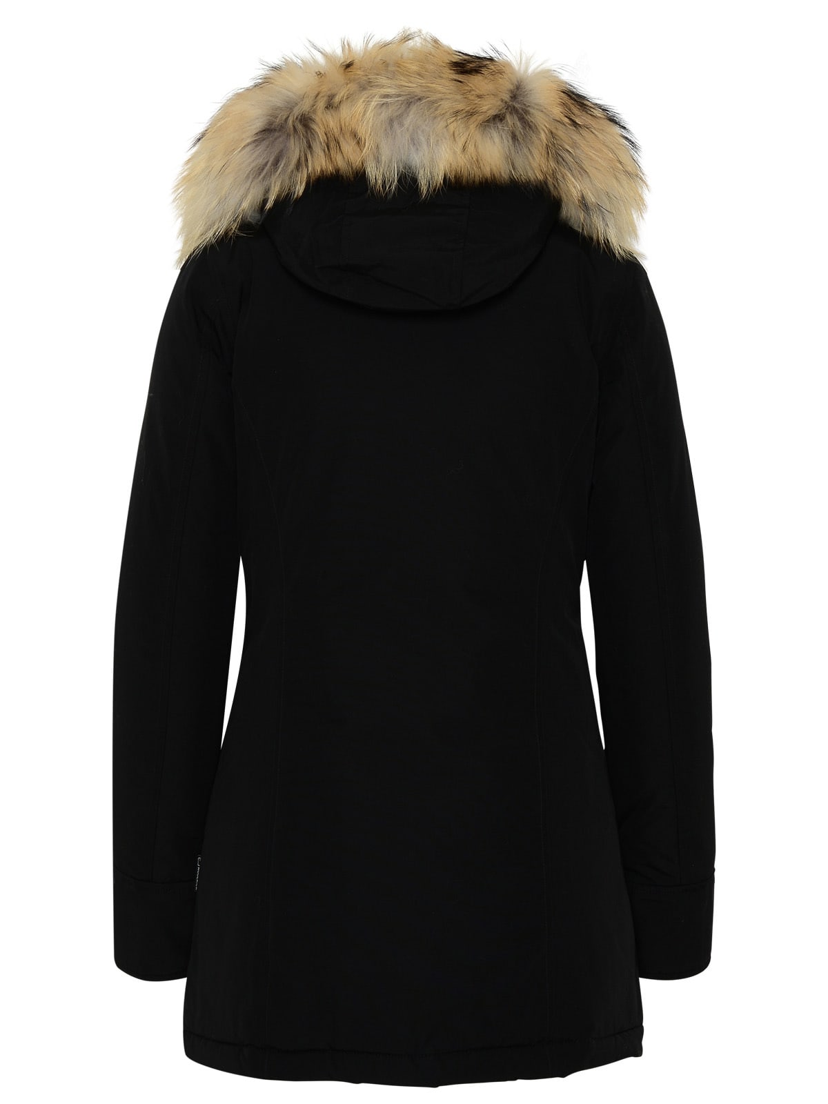 Shop Woolrich Artic Black Cotton Blend Parka