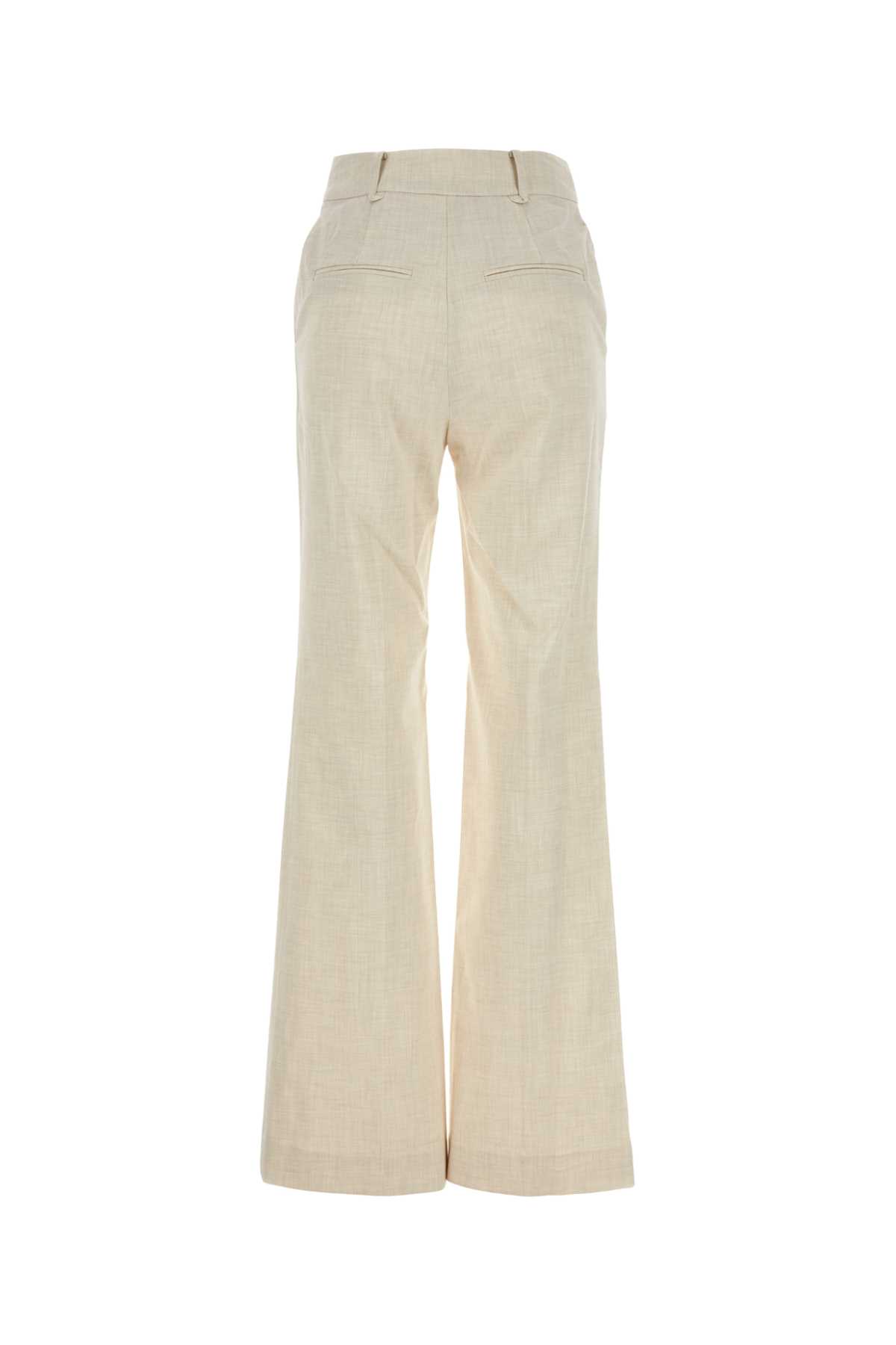 Camilla And Marc Sand Polyester Floris Pant In Ivorymarle