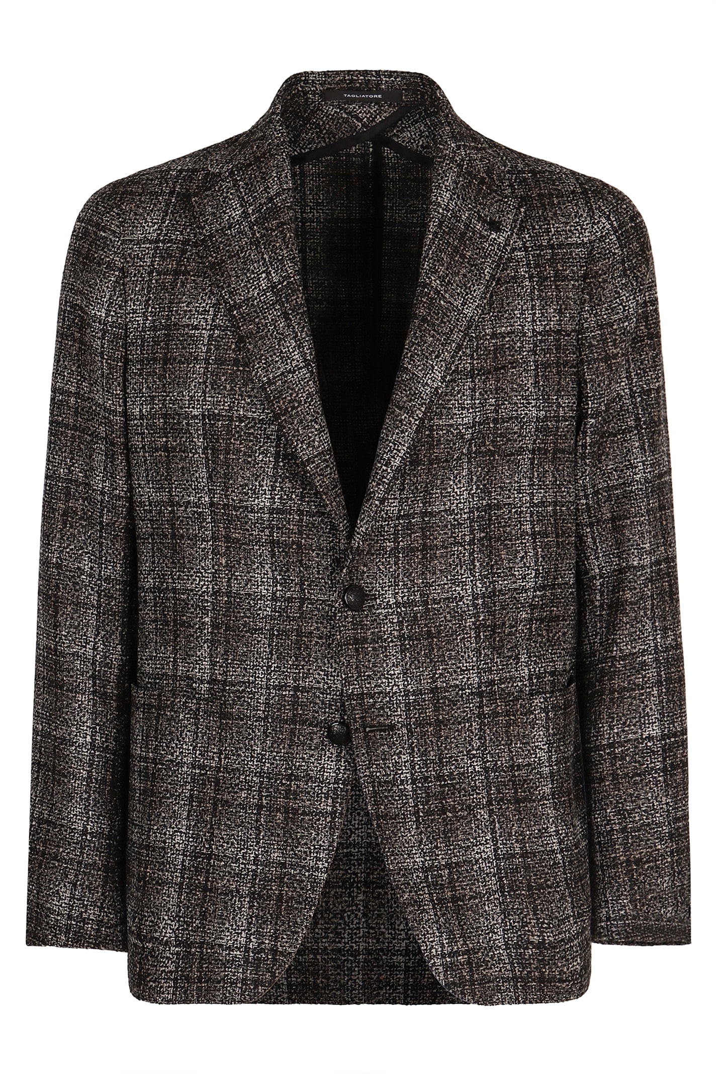 Tagliatore Men's Single-breasted Two-button Blazer In Brown