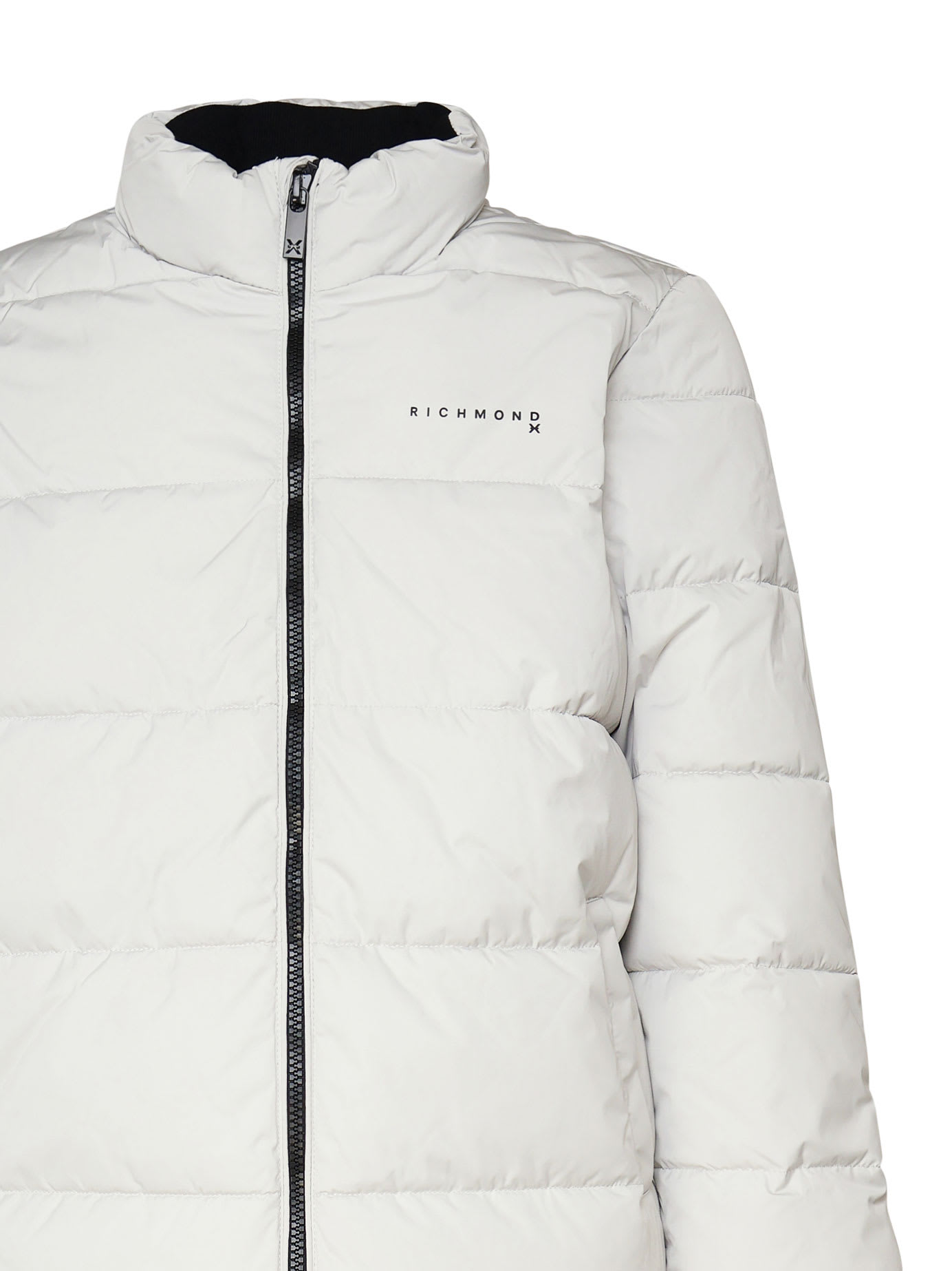 Richmond Wury Padded Jacket In Greish White