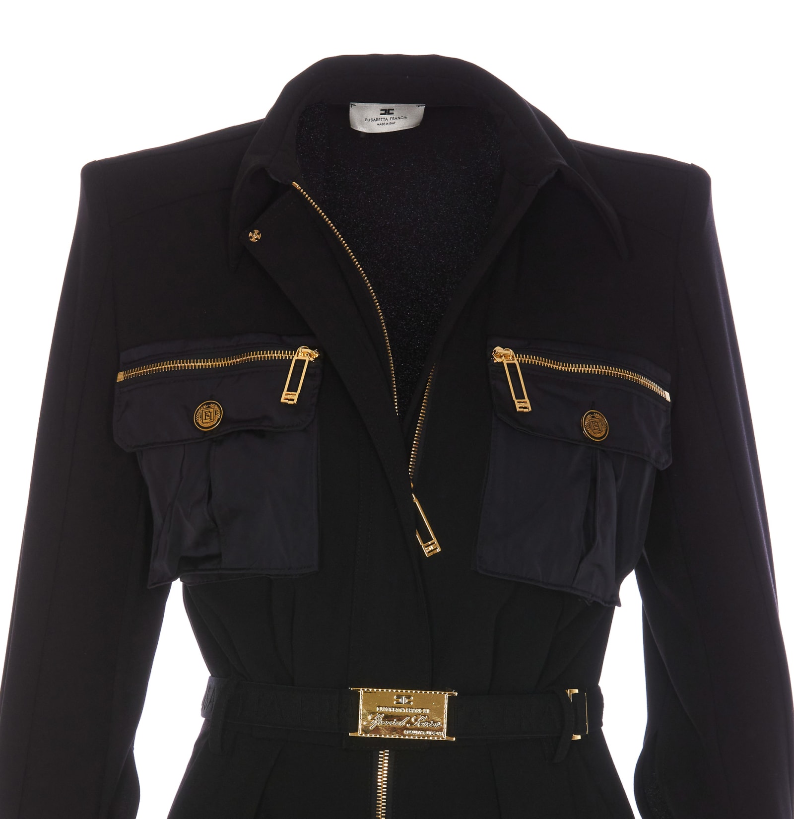 Shop Elisabetta Franchi Suit In Black