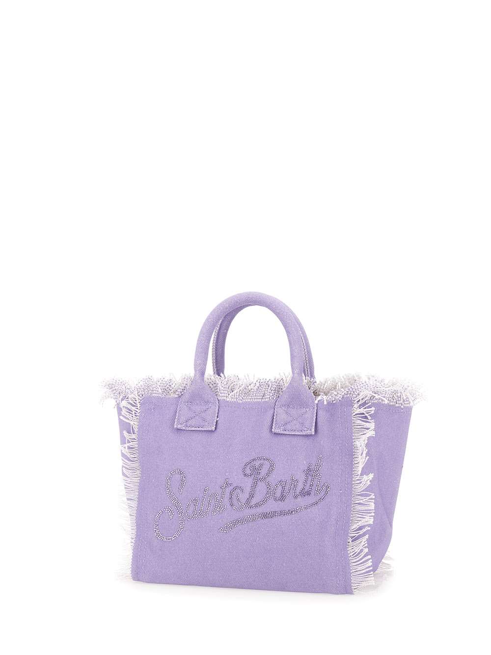 Shop Mc2 Saint Barth Colette24strass Bag In Lilac