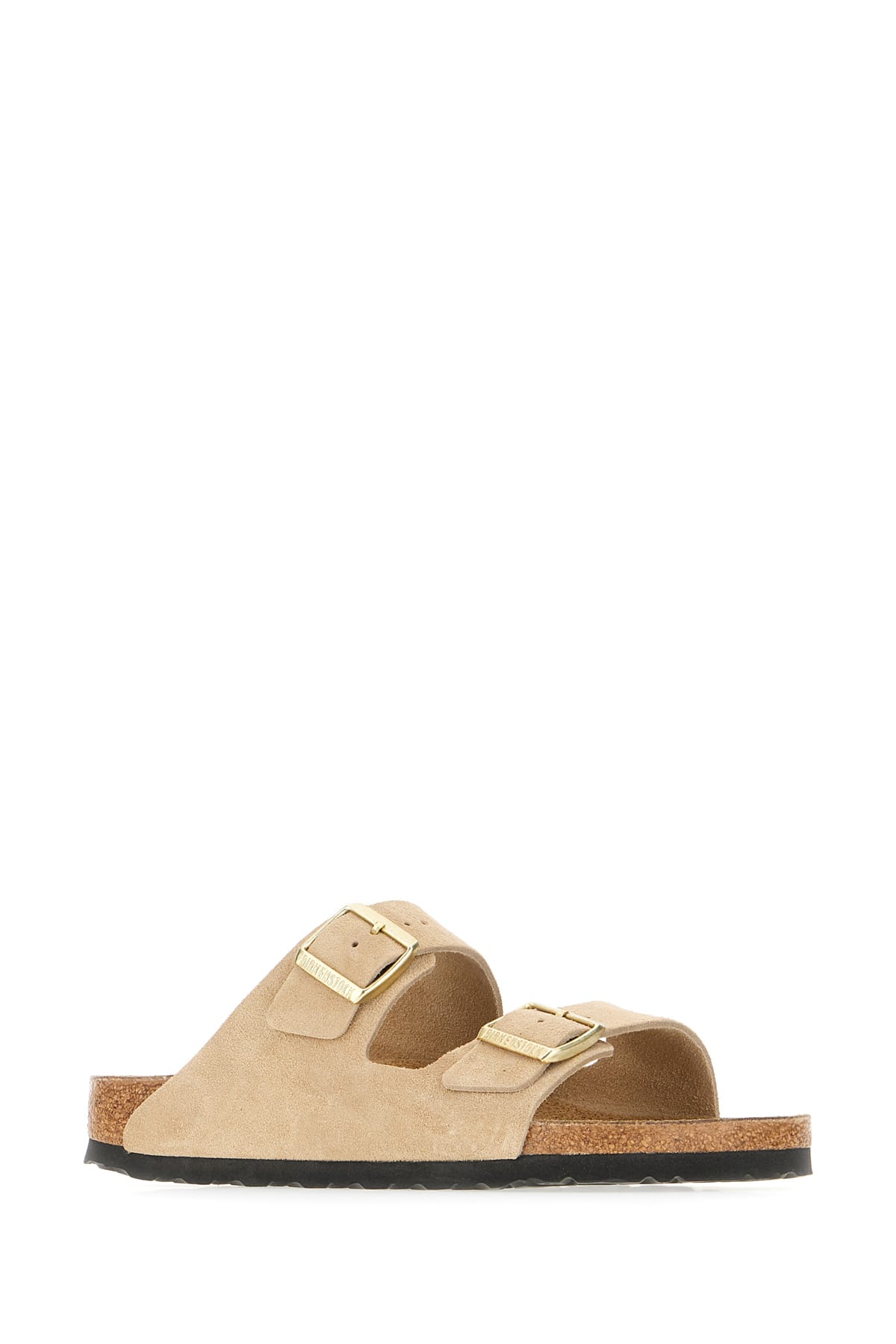 Birkenstock Sand Suede Arizona Sandals In Sandcastle
