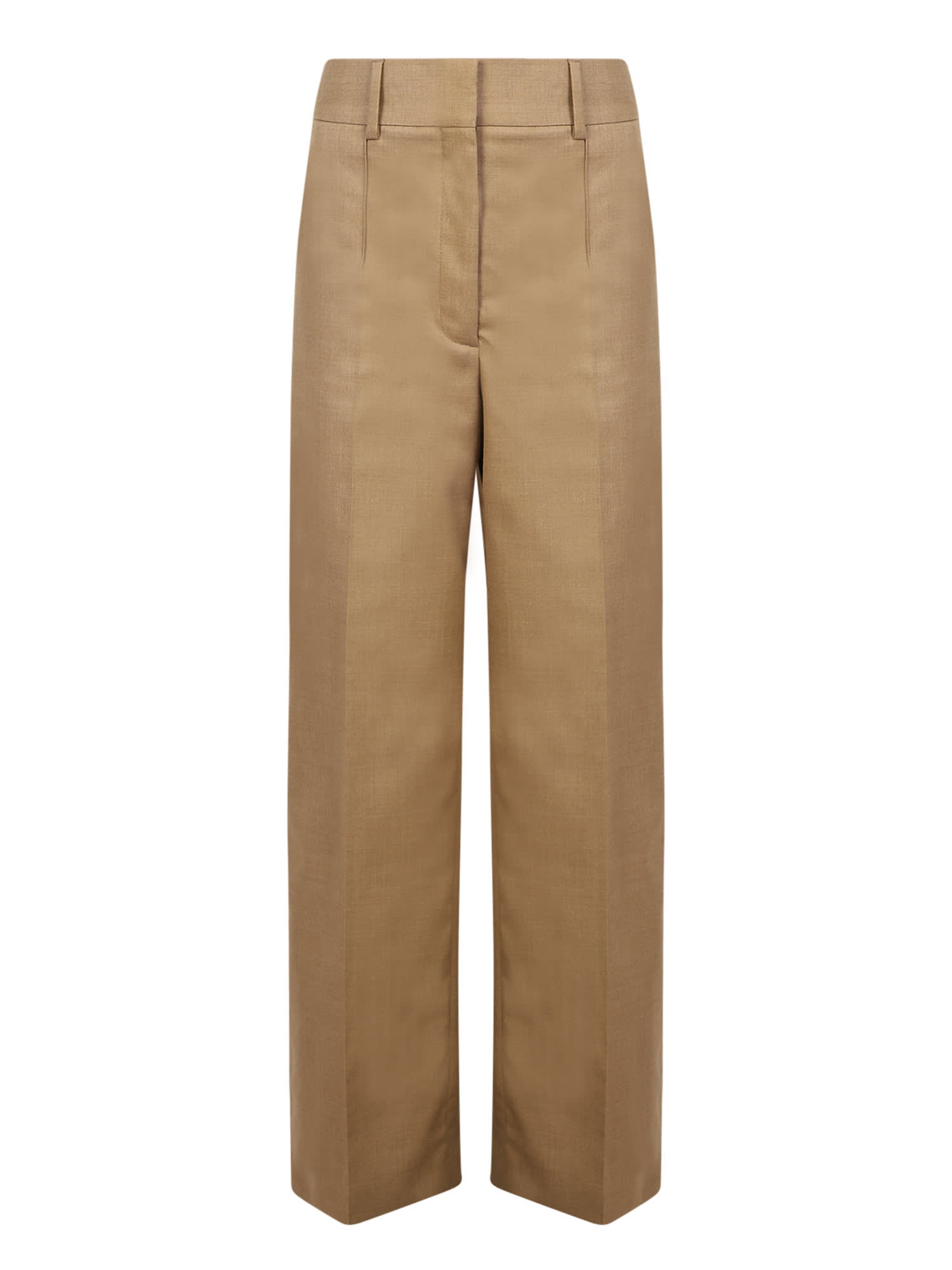 Wide-leg Tailored Trousers