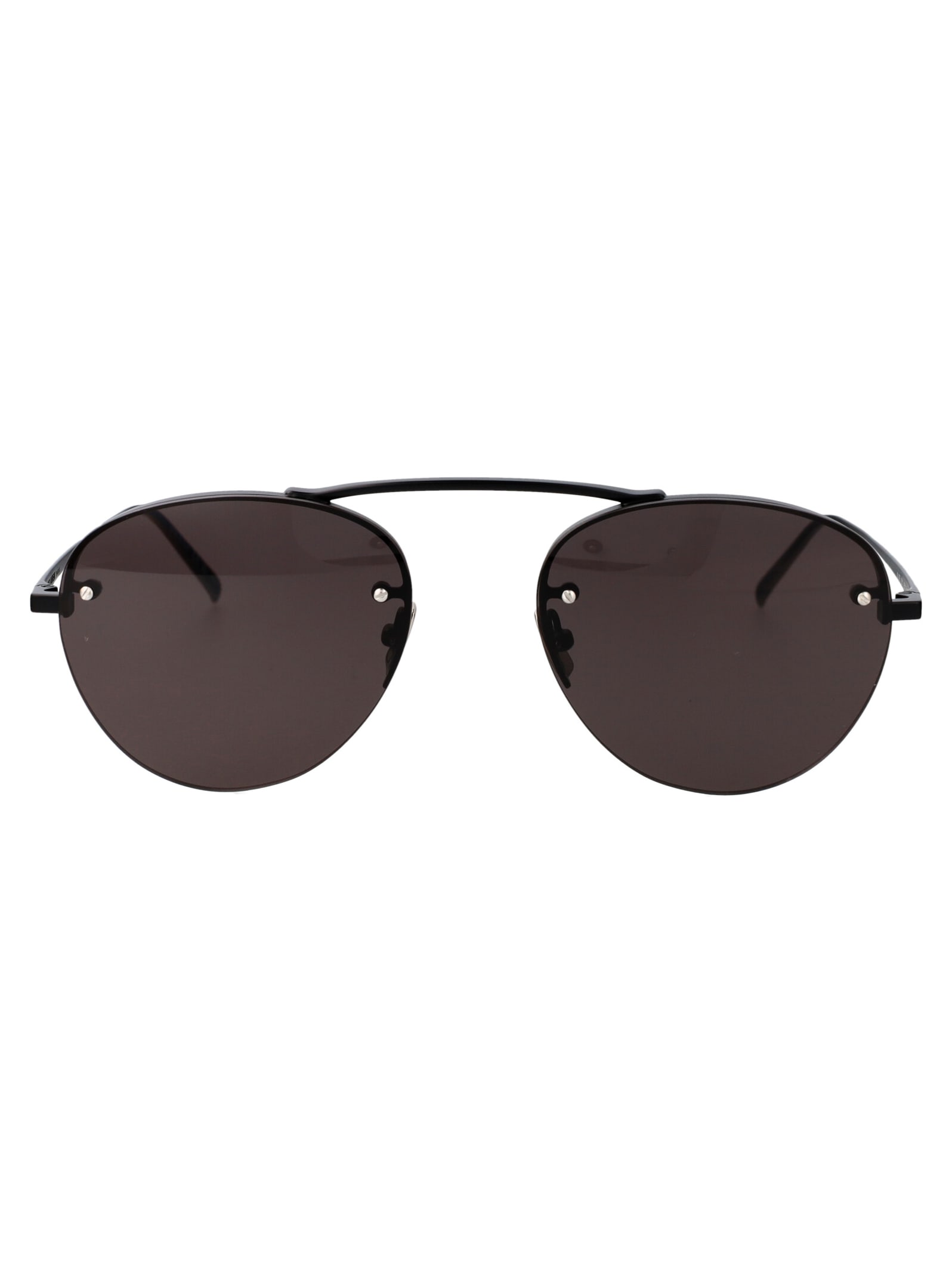 Saint Laurent Sl 575 Sunglasses In Black