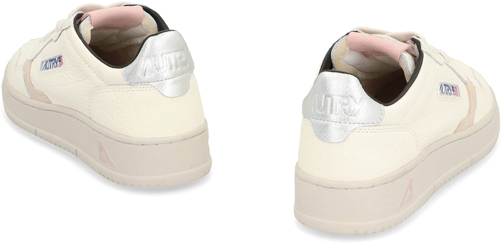Autry Medalist Elephant Low-top Sneakers In White