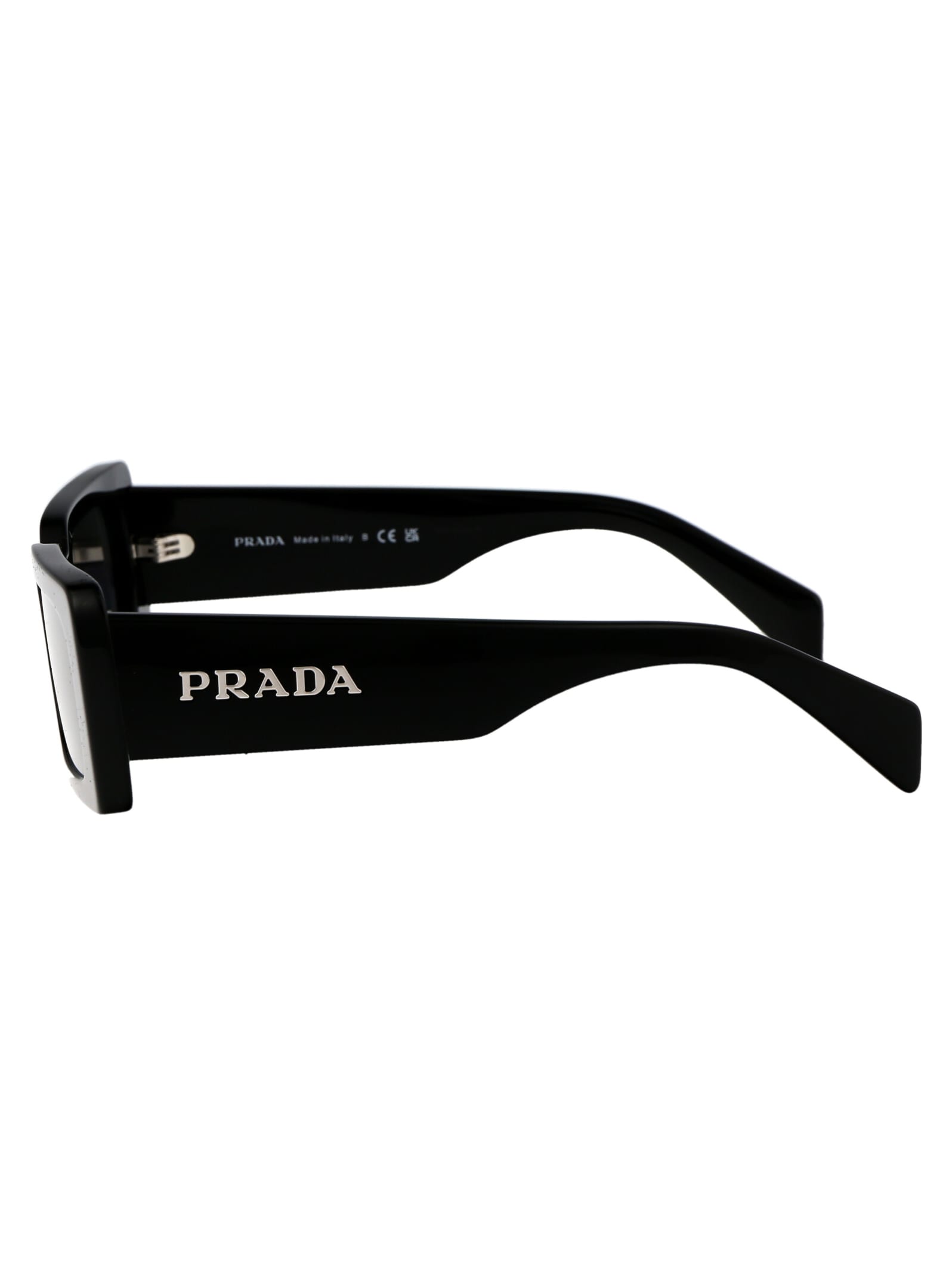 Shop Prada 0pr A07s Sunglasses In 1ab5s0 Black