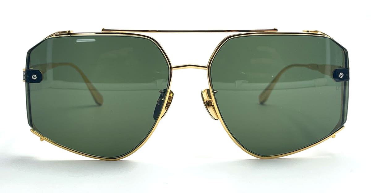 Amar - Yellow Gold / White Gold Sunglasses