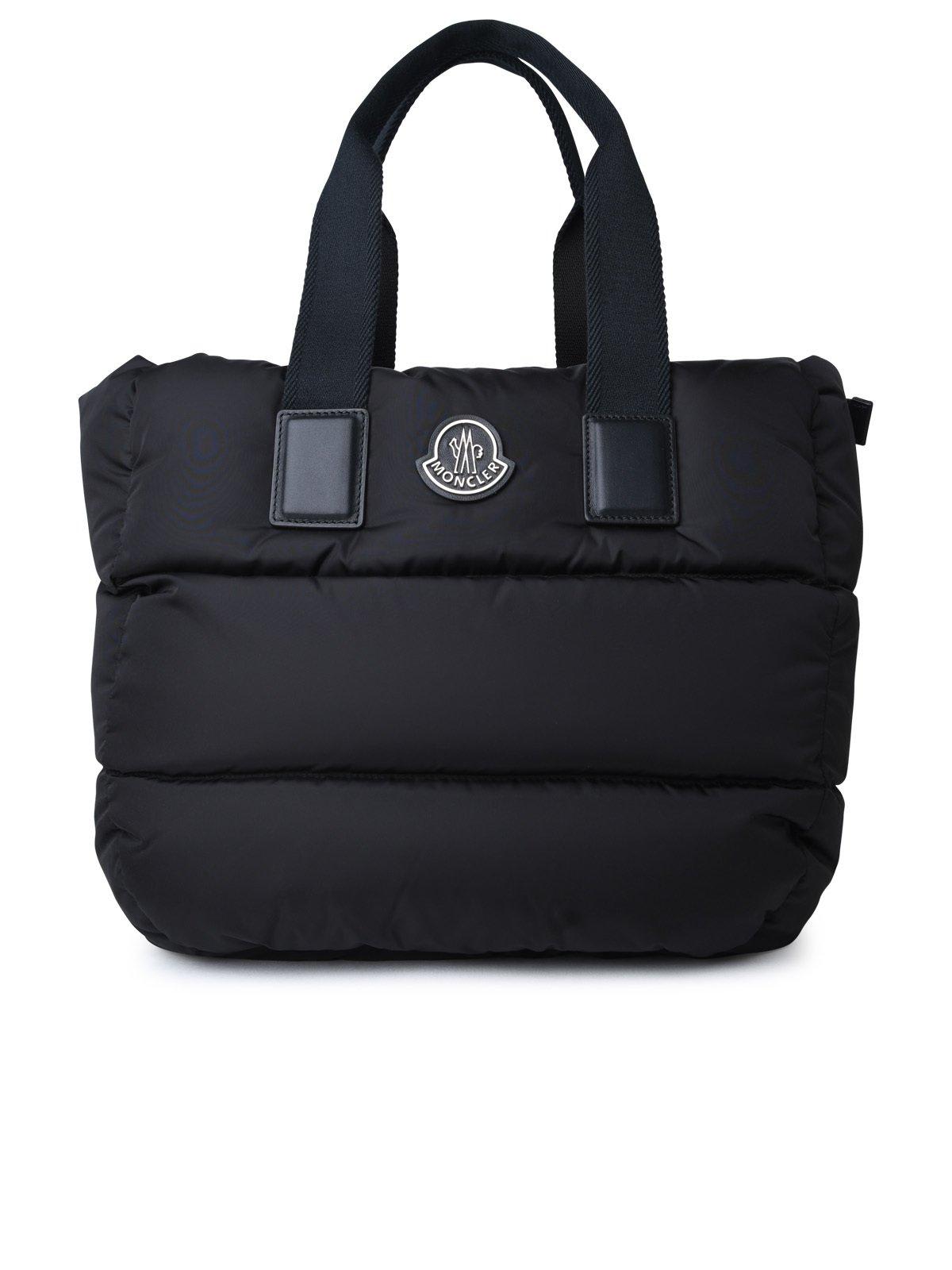 Moncler Logo Patch Puffer Tote Bag