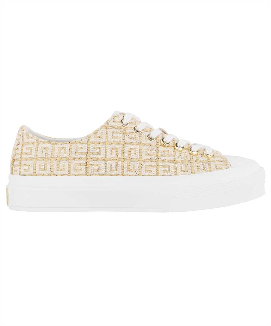 Givenchy 4g-pattern Platform Sneakers In White