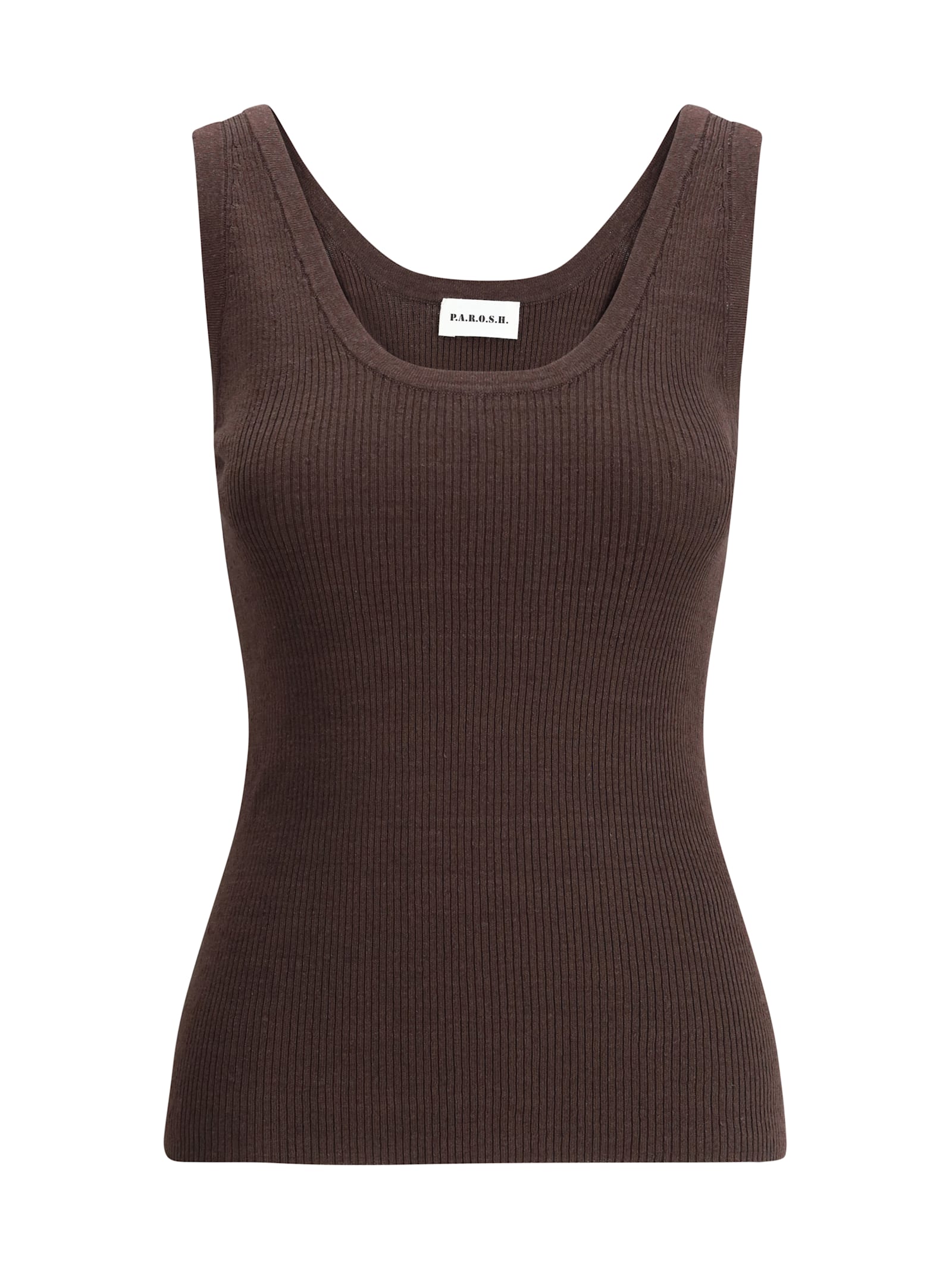 Parosh Ribbed Tank To