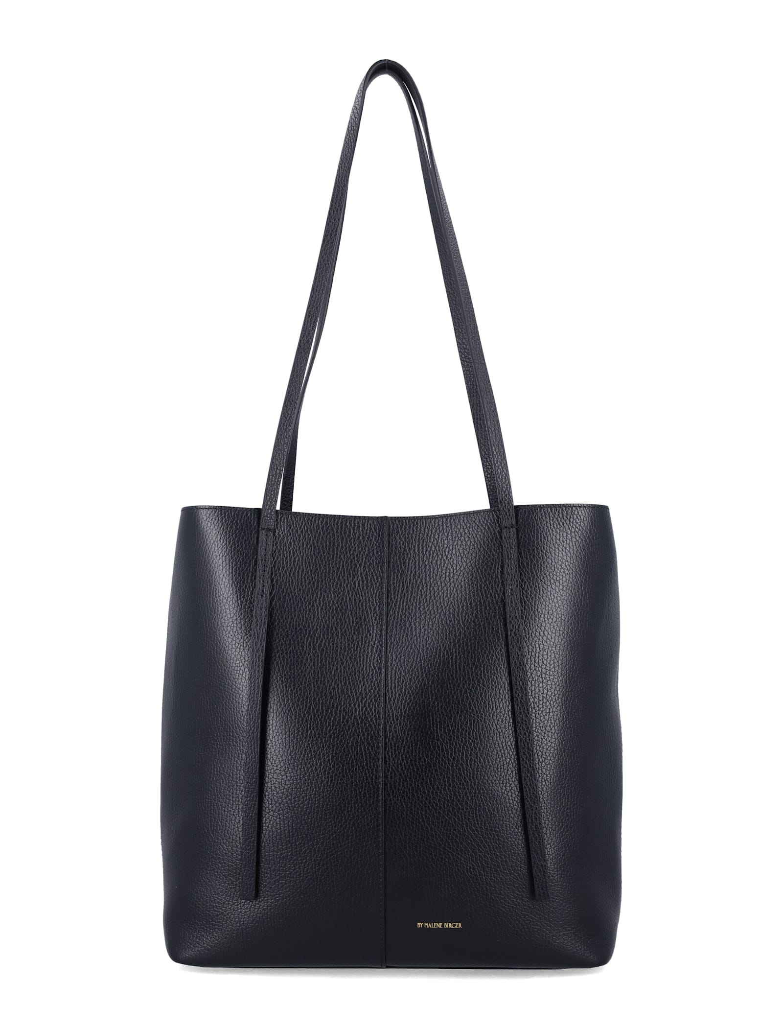 By Malene Birger Abislo North South Tote In Black