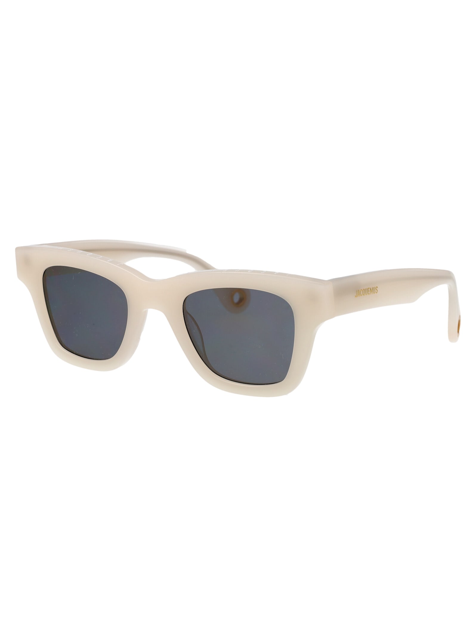 Jacquemus Acetate Sunglasses In New Beige