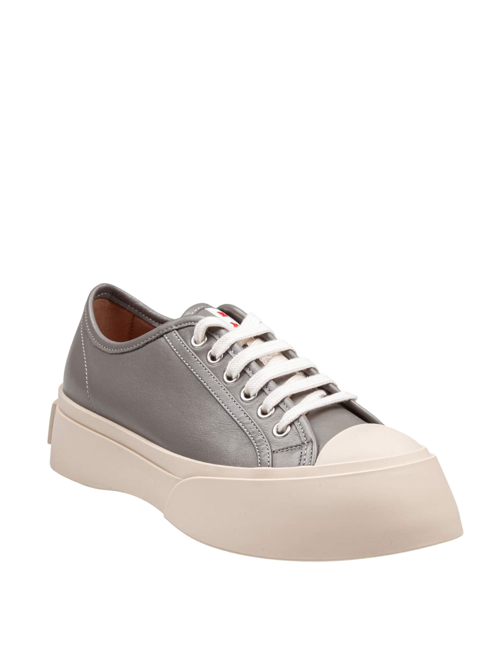 Shop Marni Pablo Sneakers In Nappa Color Grey
