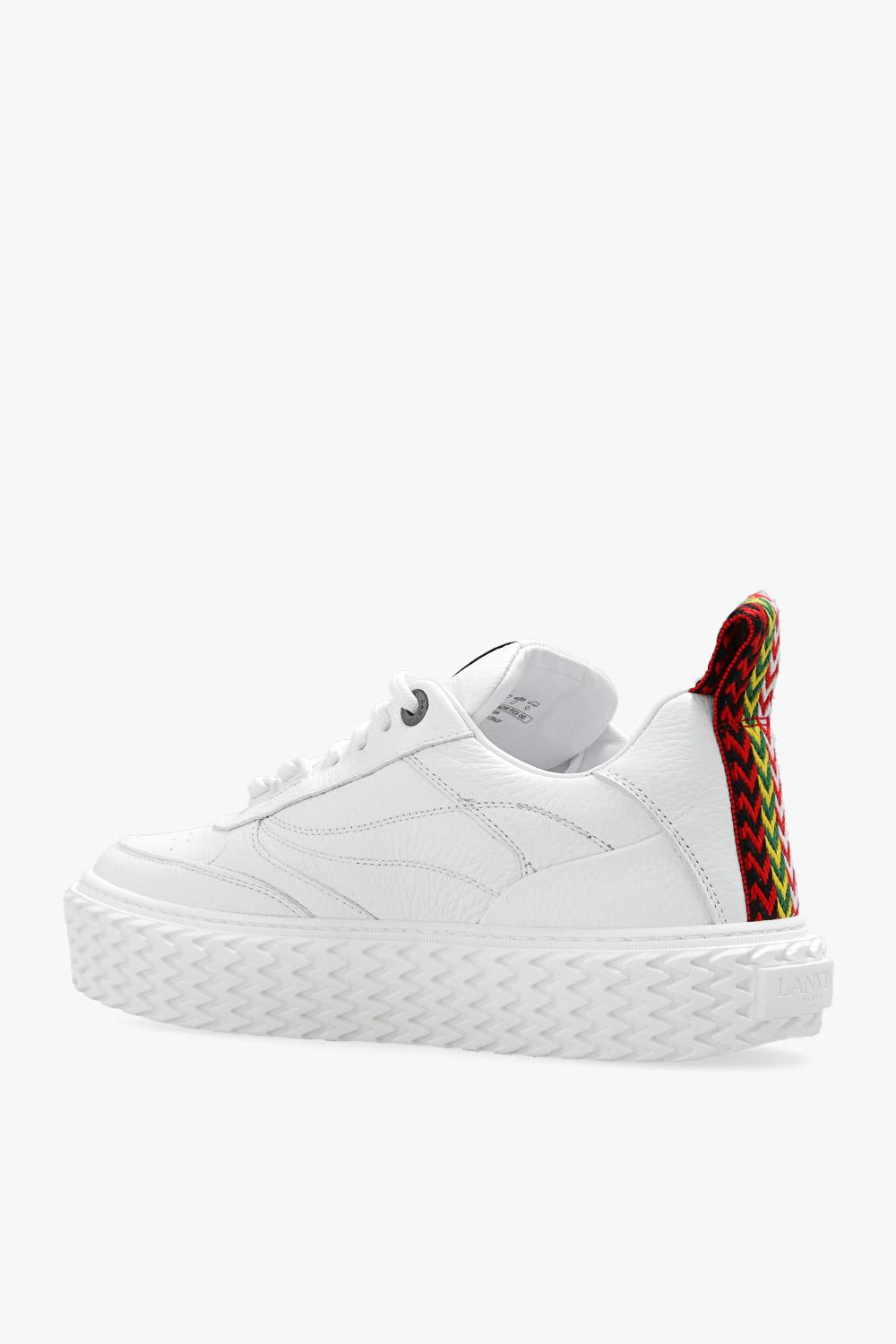 Lanvin Curbies 2 Platform Low-top Sneakers In White
