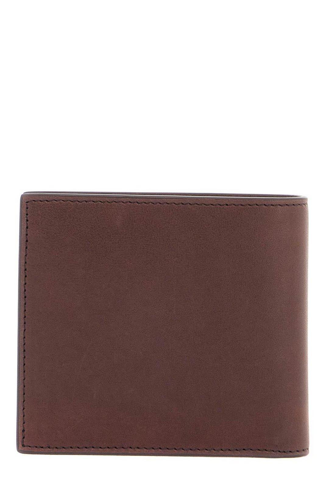 Thom Browne Brown Soft Calf Leather Billfold Wallet In Leather