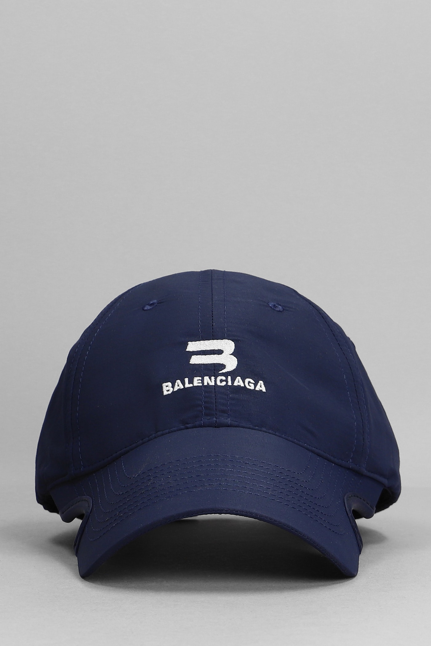 Balenciaga Hats In Blue Cotton