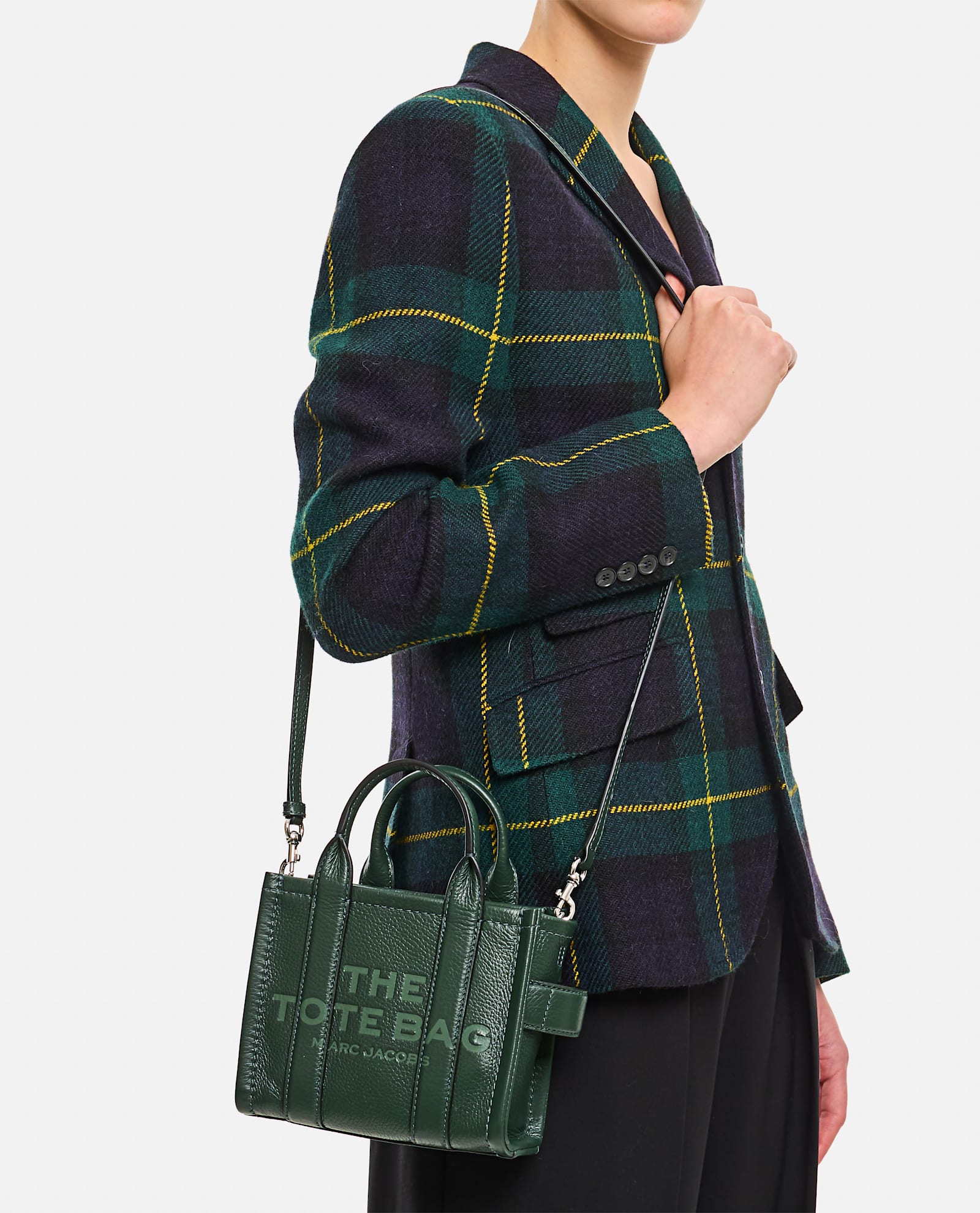 Shop Marc Jacobs The Crossbody Tote In Green