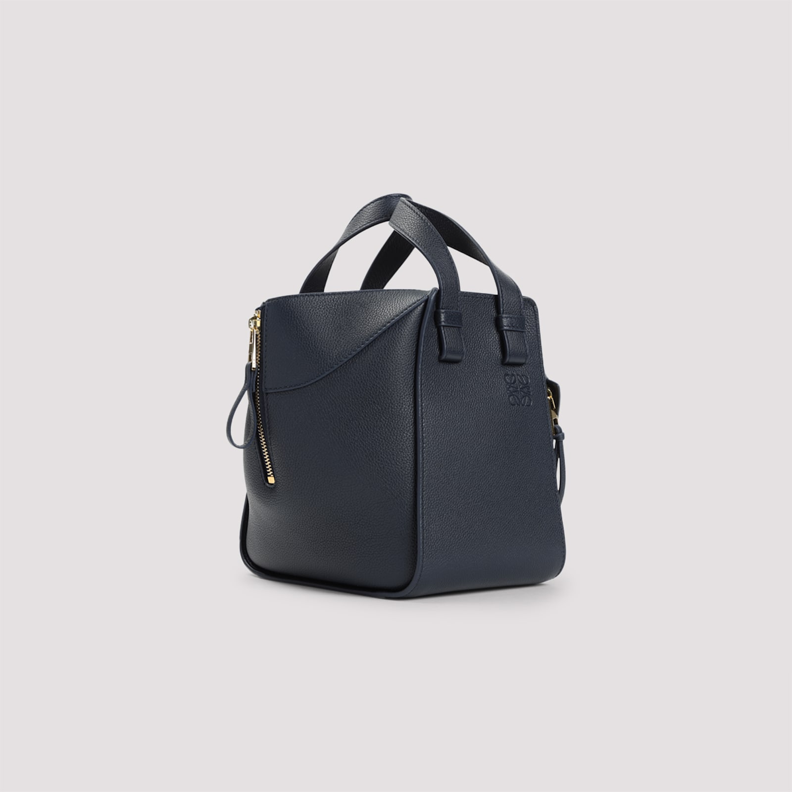 Loewe Hammock Shoulder Bag In Deep Navy