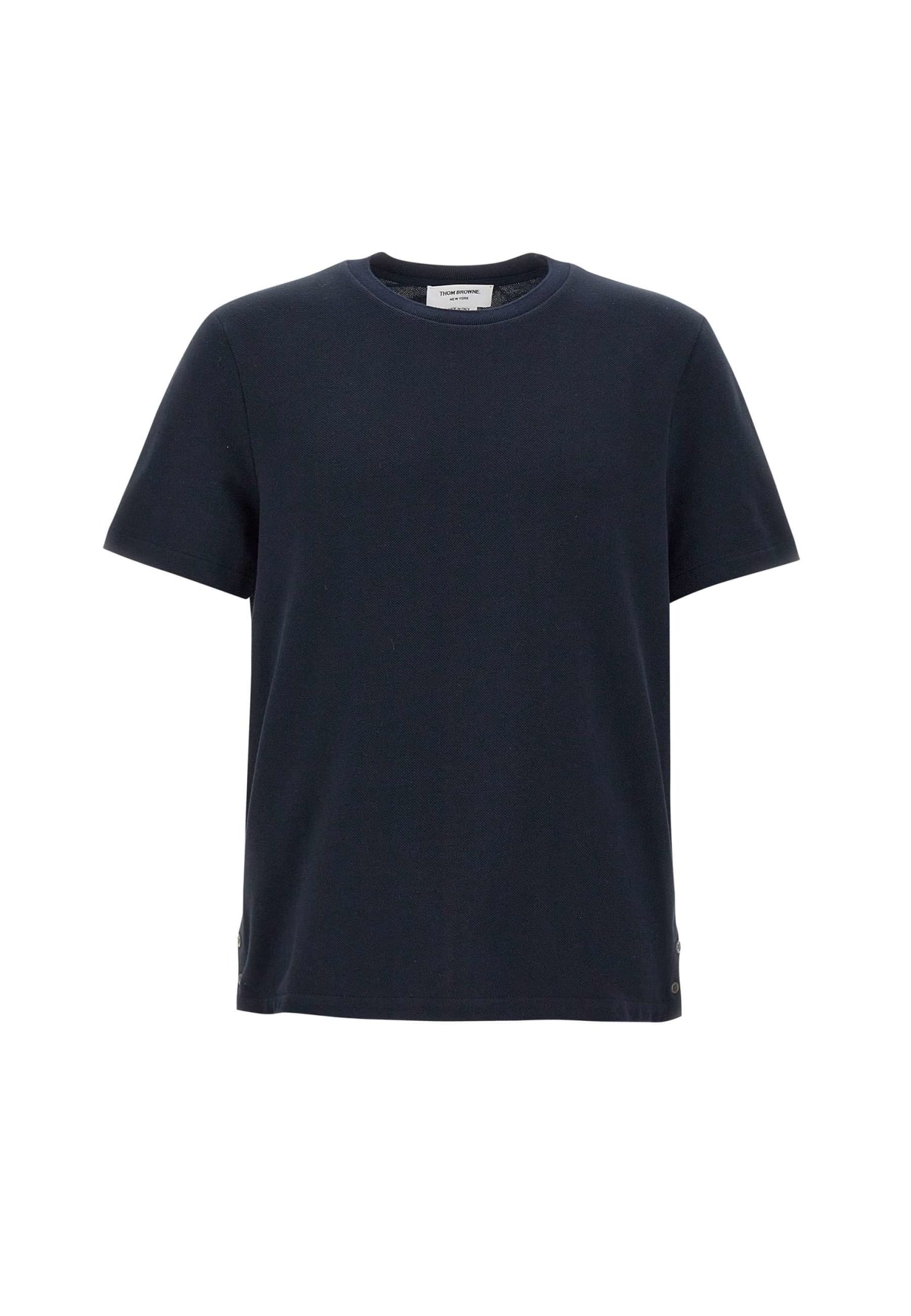 THOM BROWNE RELAXED FIT TEE COTTON T-SHIRT
