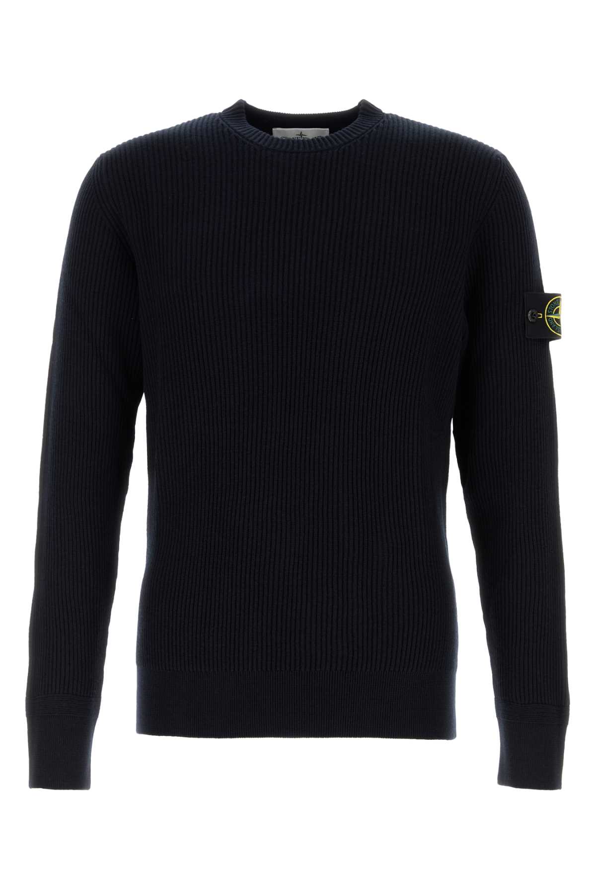 Midnight Blue Wool Sweater