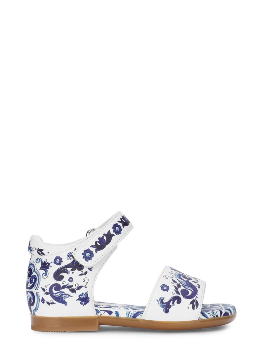 DOLCE & GABBANA AZULEJOS SANDAL 