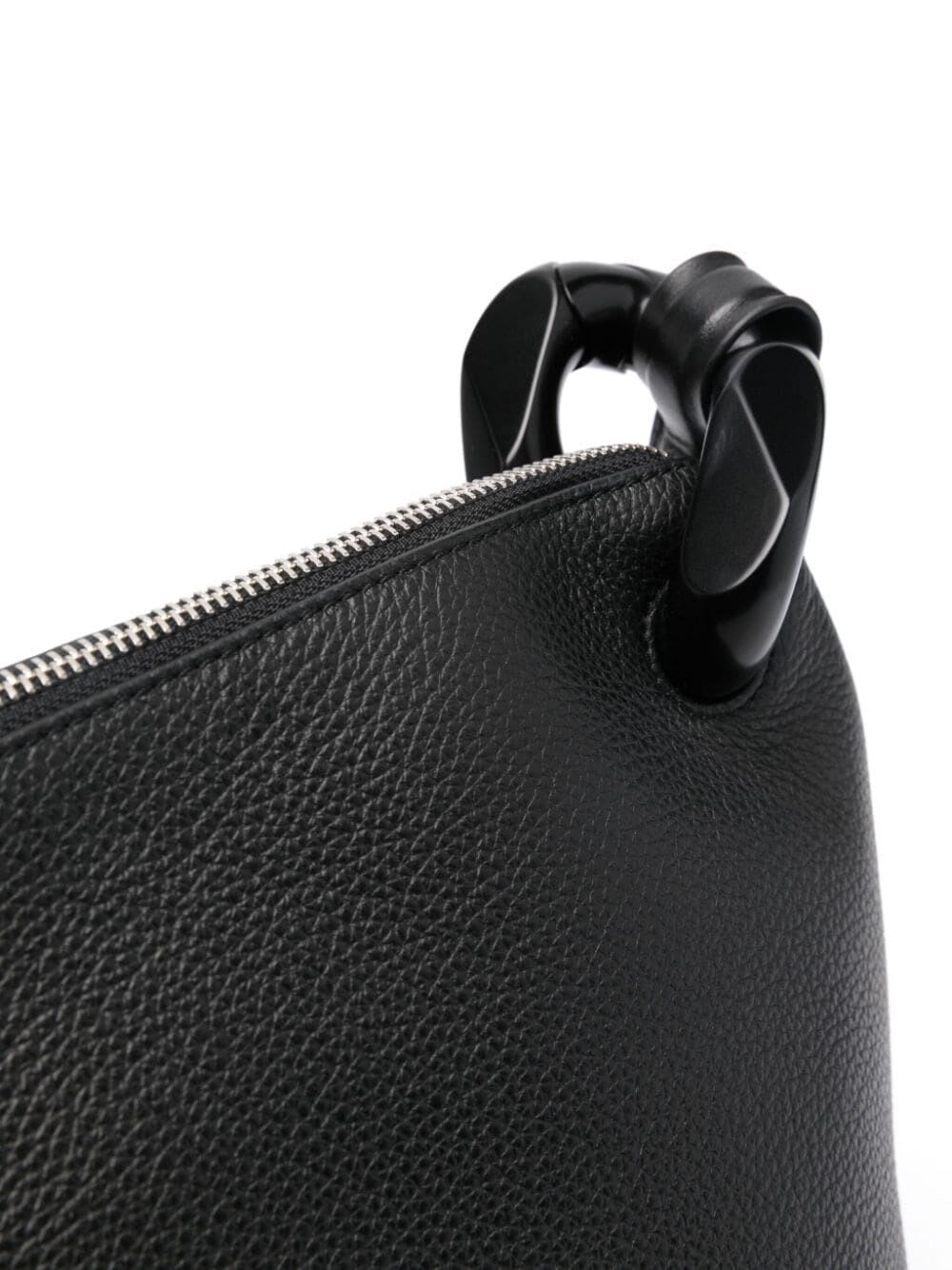 Shop Jw Anderson The Jwa Corner Crossbody Bag In Black