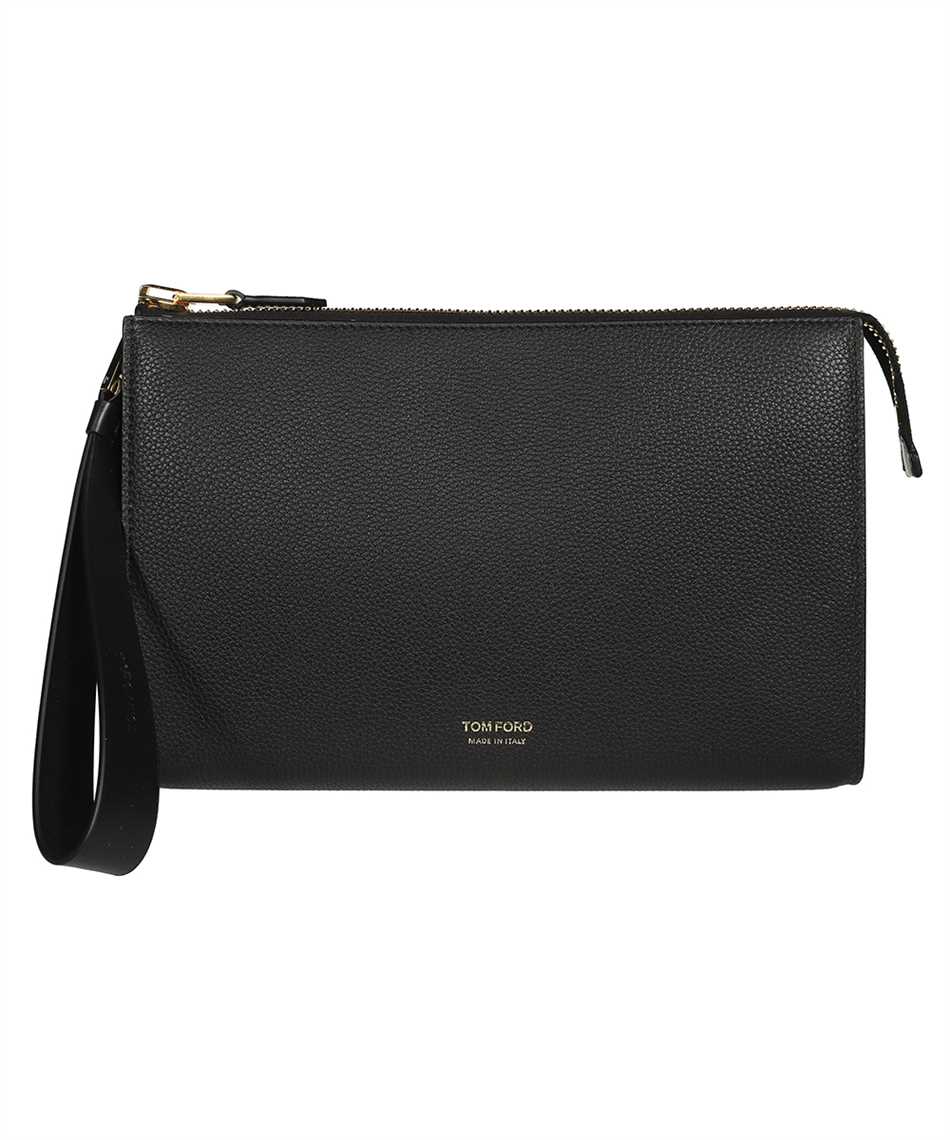TOM FORD LEATHER FLAT POUCH
