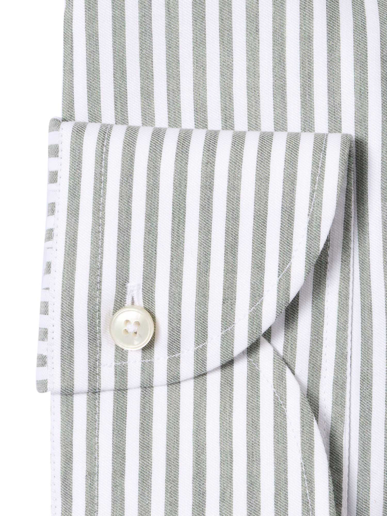 Xacus Striped Cotton Shirt In Multi