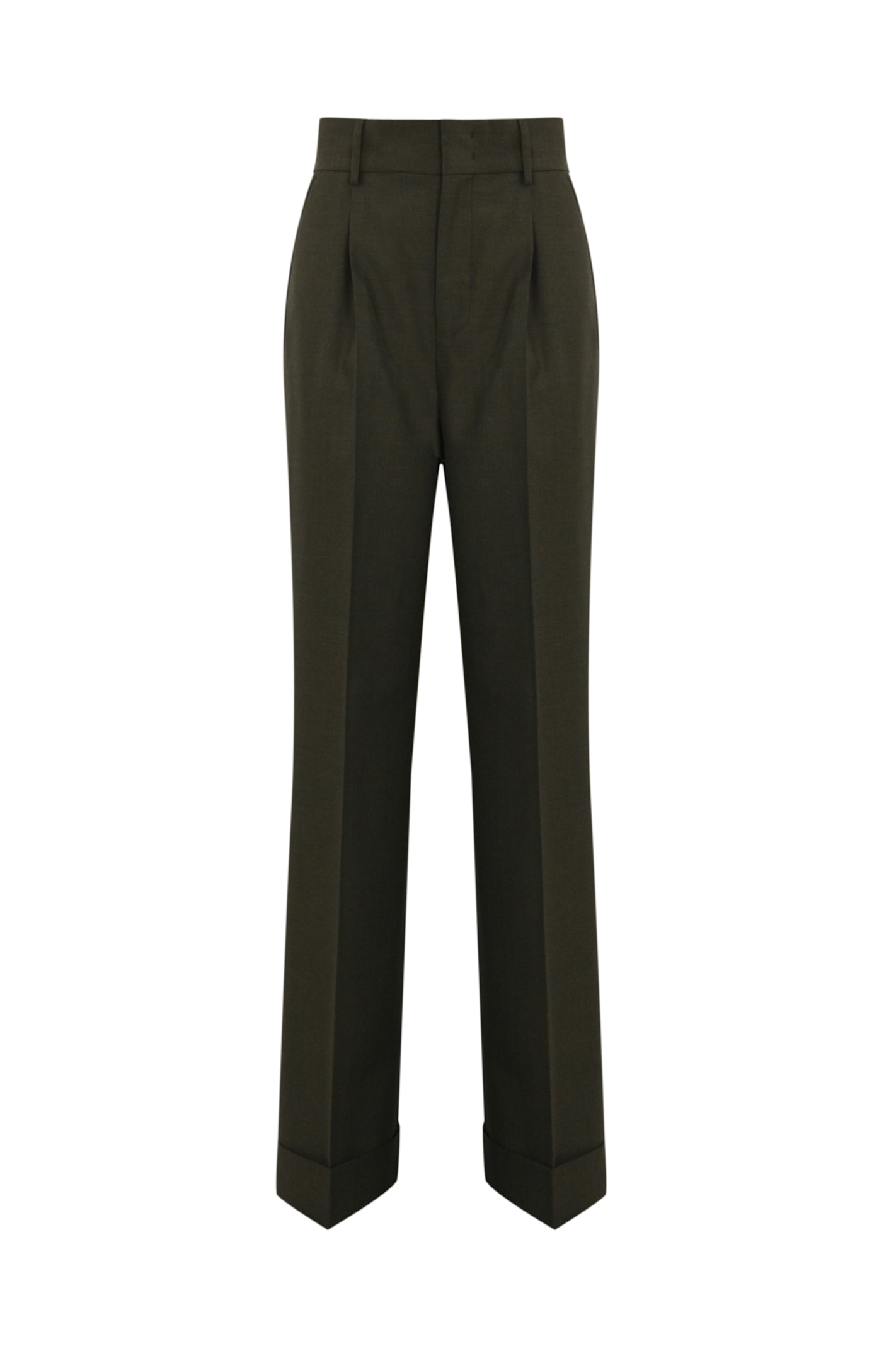 Oversized Trousers In Cool Wool Blend