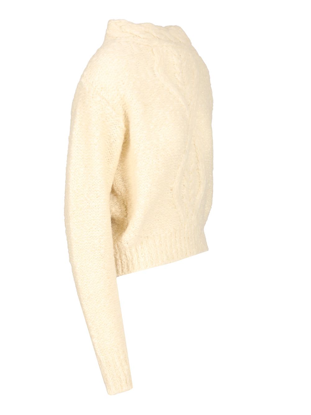 Isabel Marant Romane-gb Sweater Knitwear Brown In Neutral