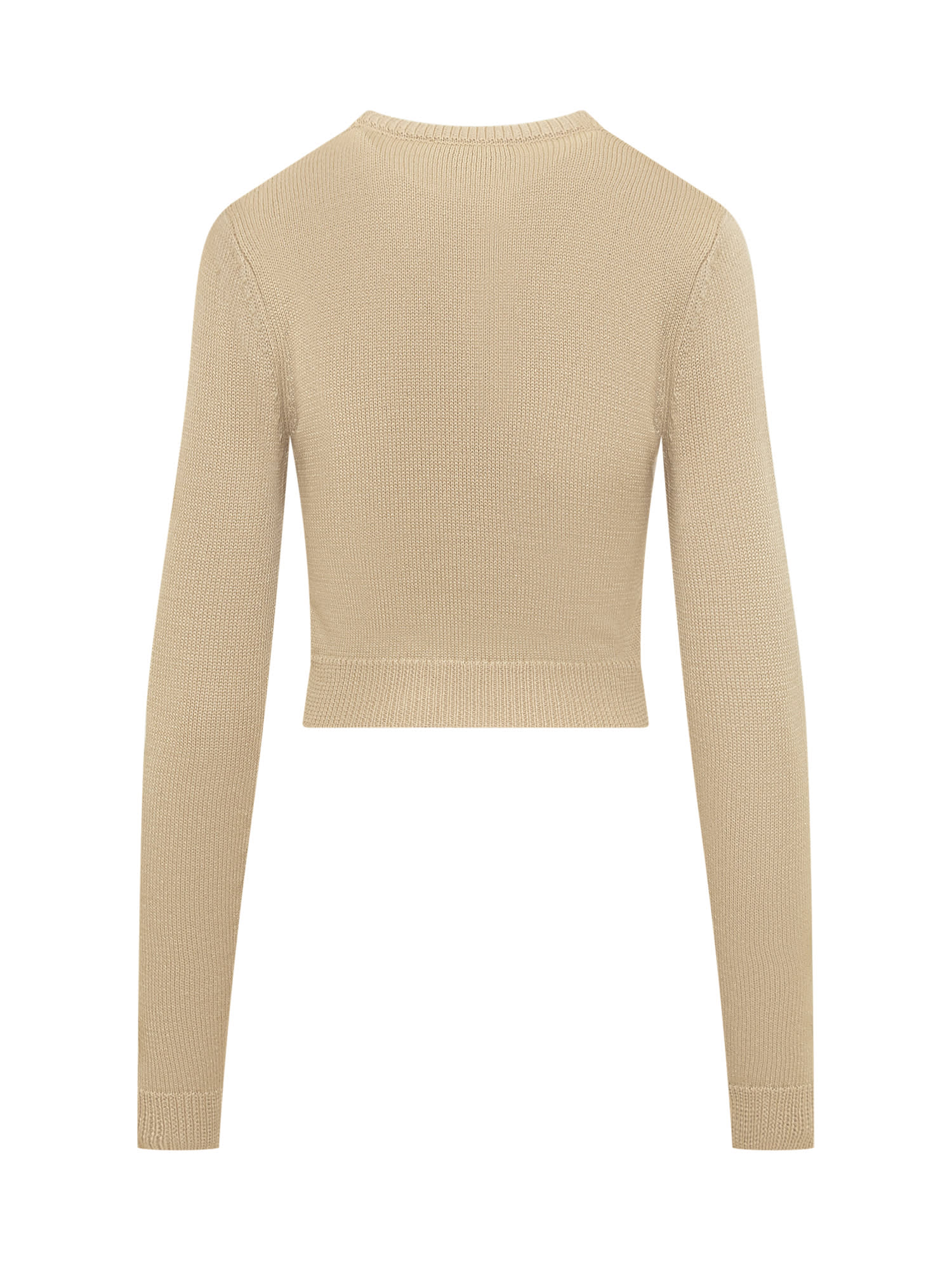 Shop Chiara Ferragni Logomania Sweater In Oro