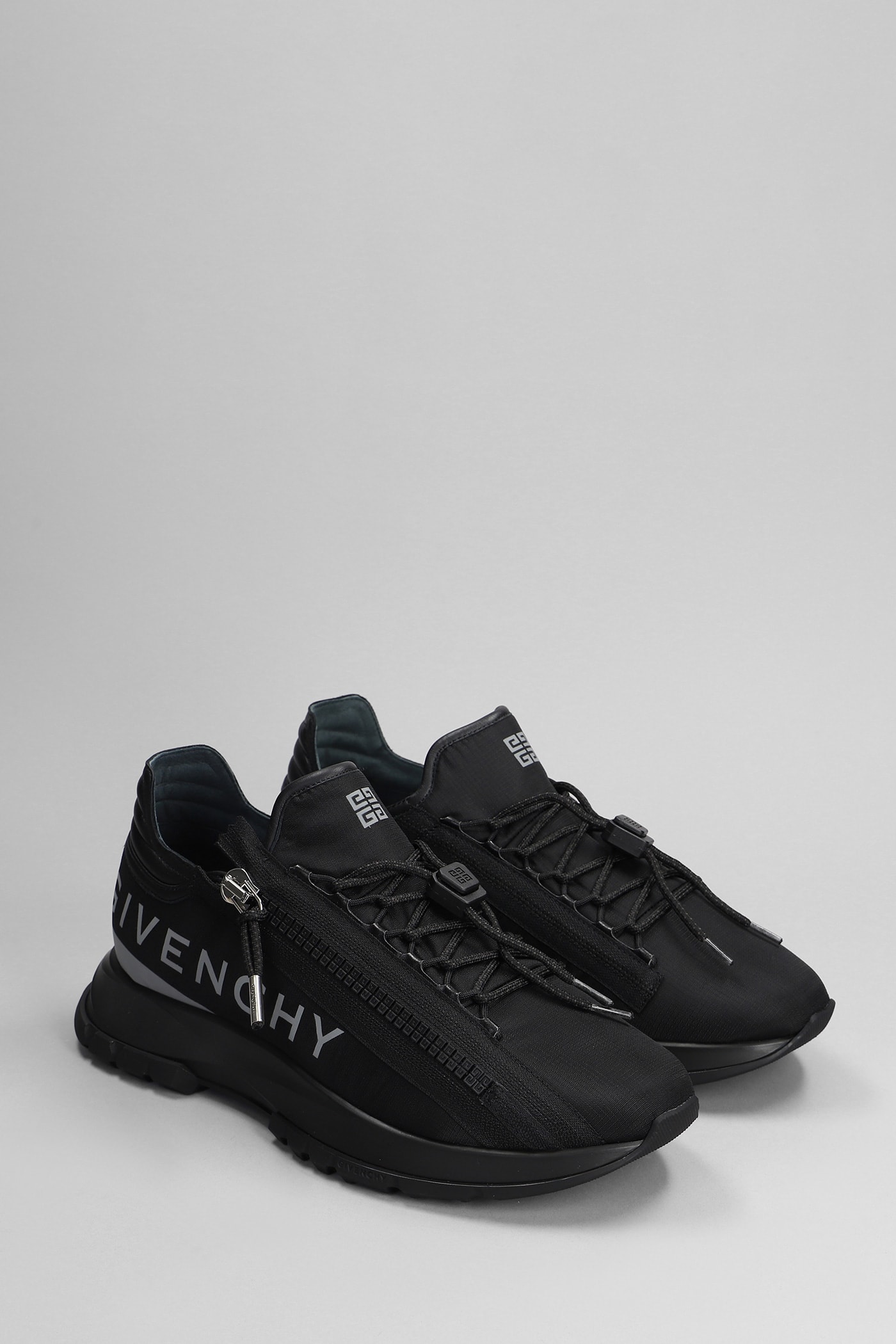 Shop Givenchy Spectre Sneakers In Black Polyamide