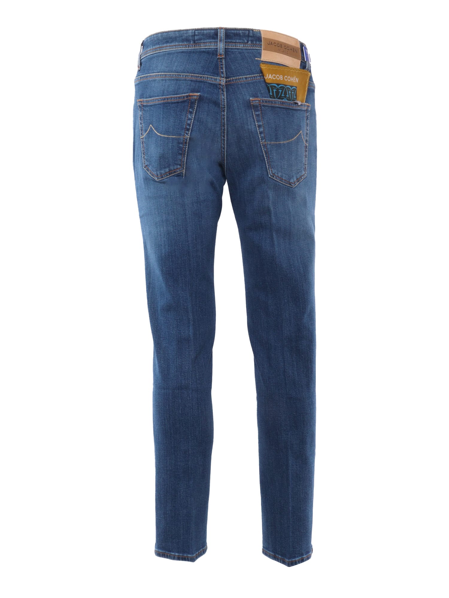 JACOB COHEN 5 POCKETS DENIM PANTS 