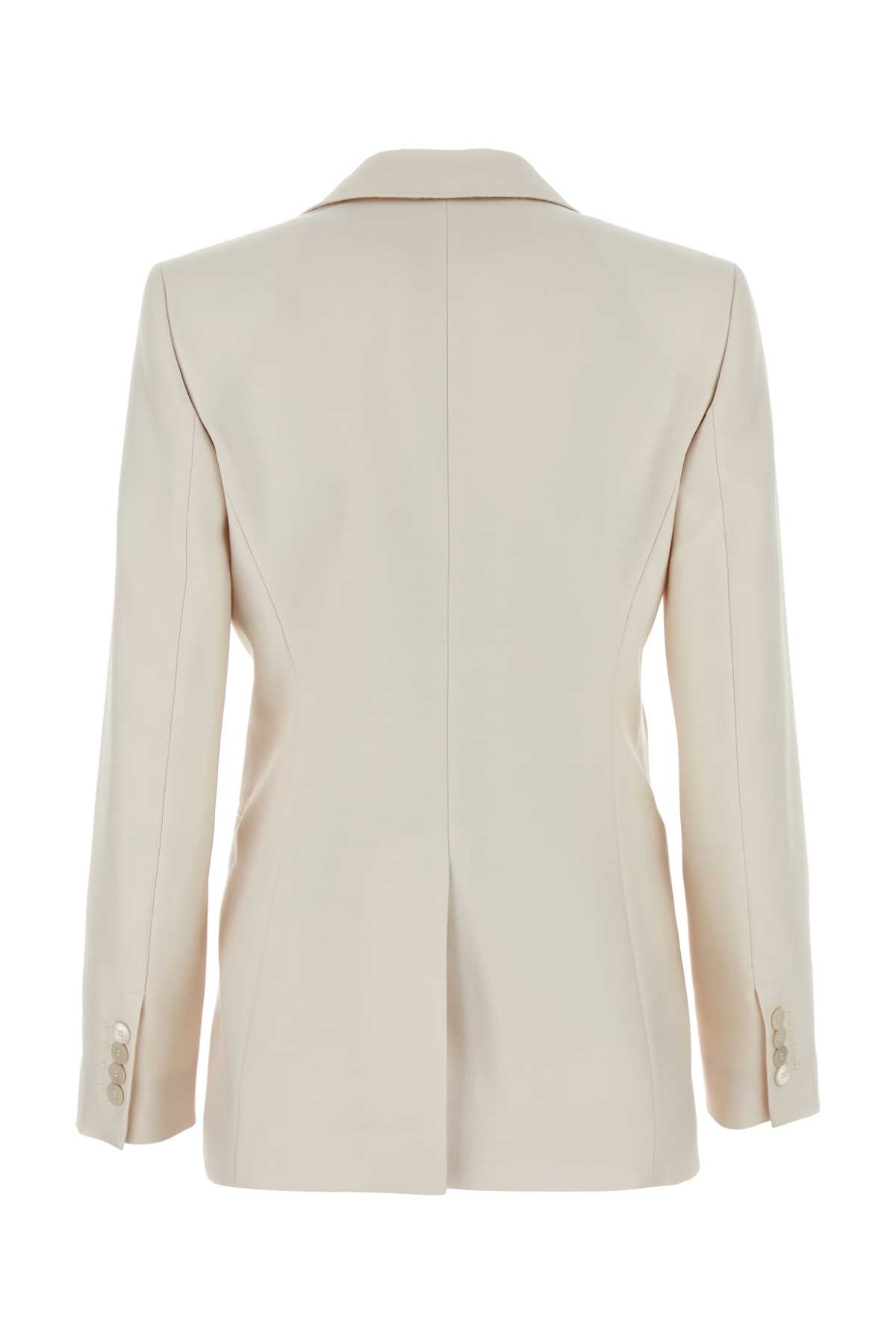 Shop Max Mara Avoriaz Blazer In Bianco