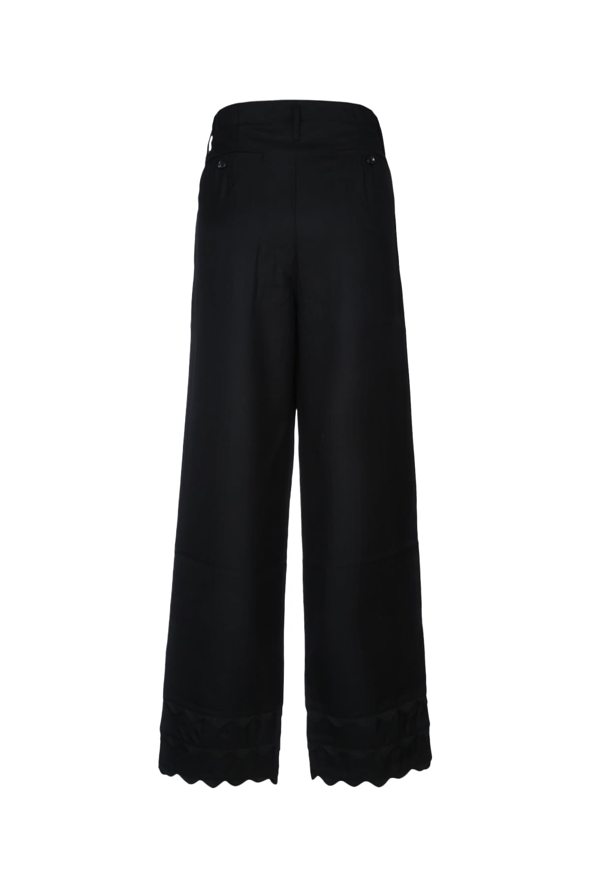 Shop Bode Pantalone In Black