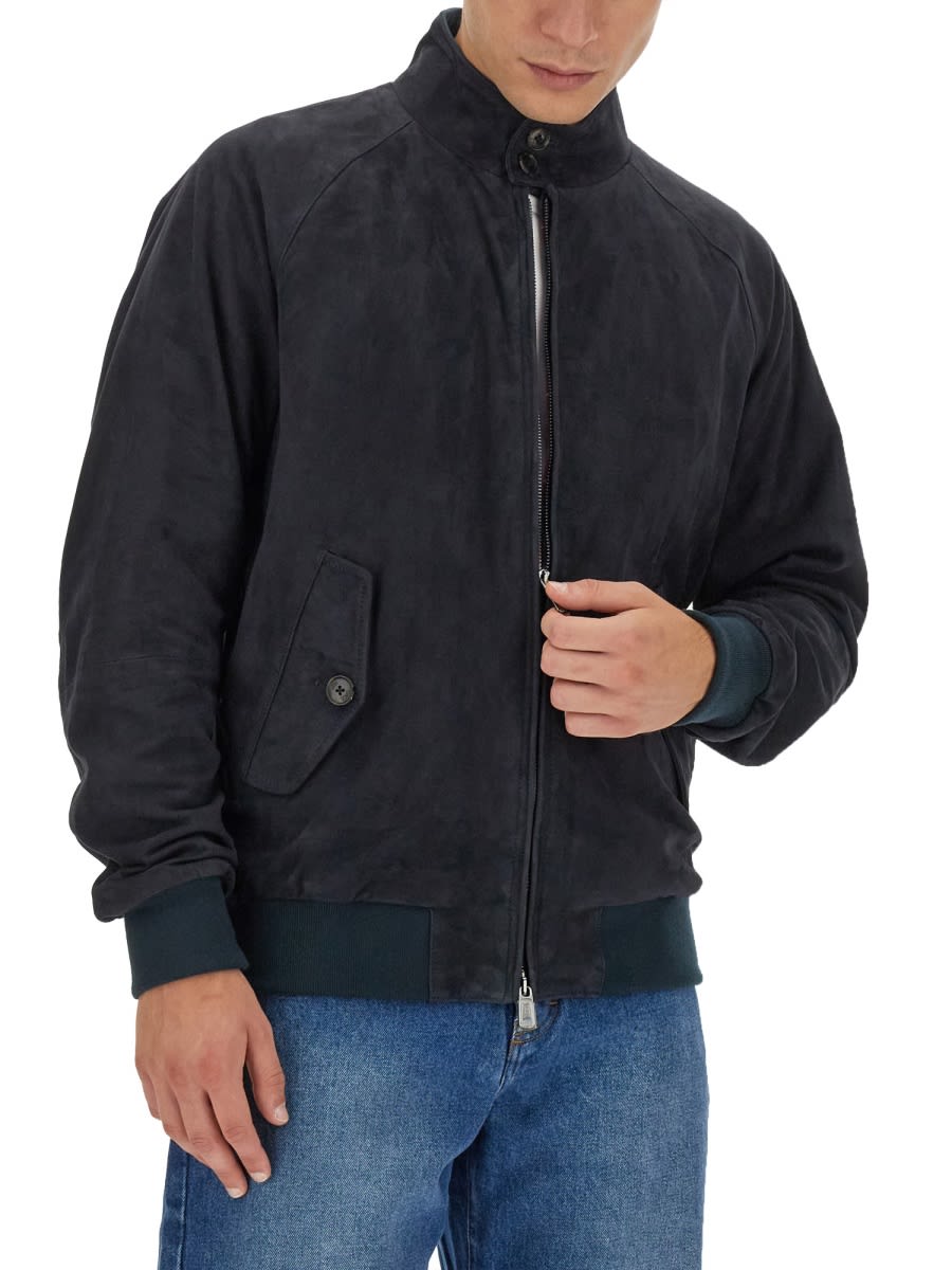 Shop Baracuta G9 Jacket In Blue