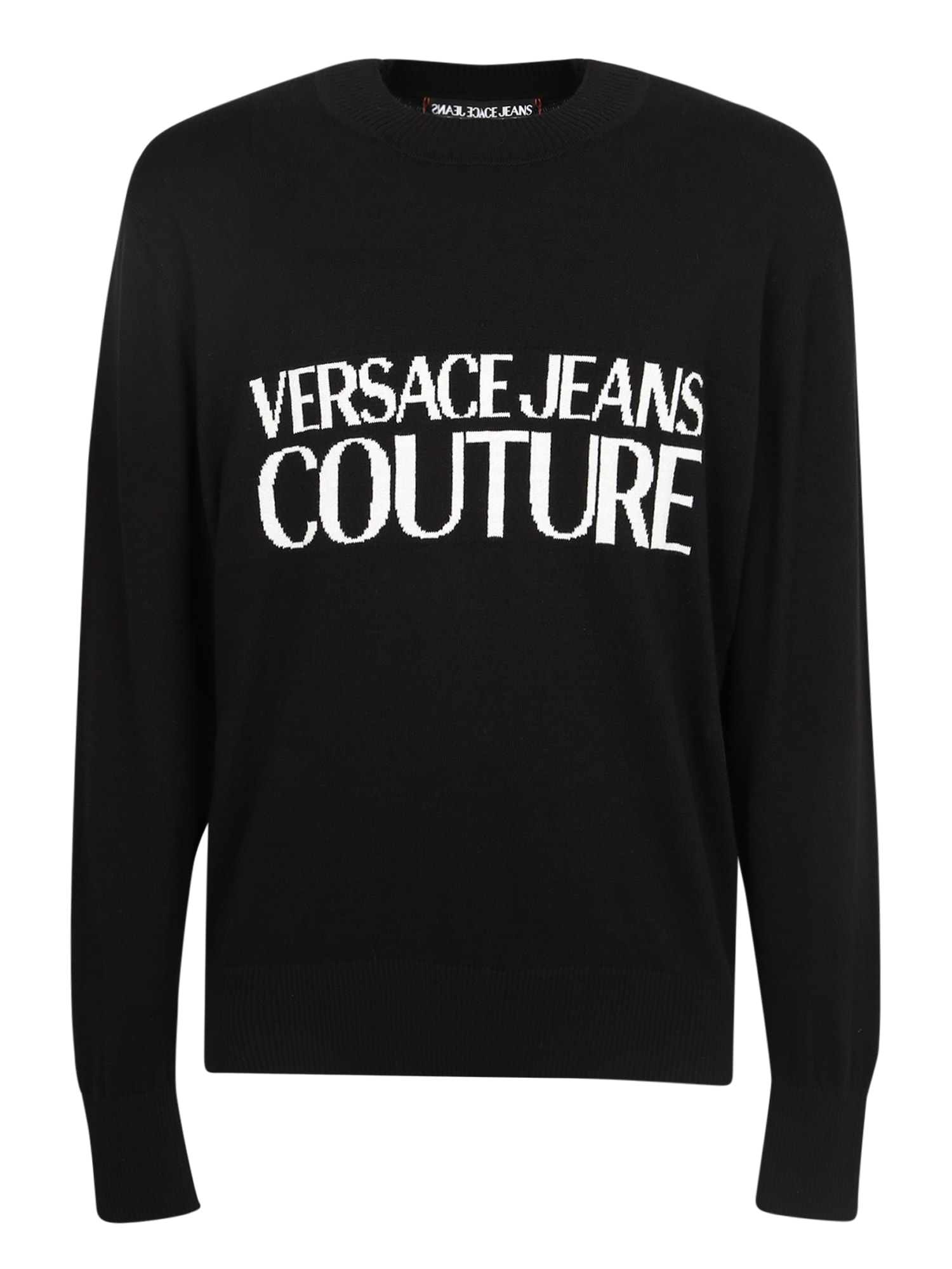 Versace Jeans Couture Logo Round Neck Pull