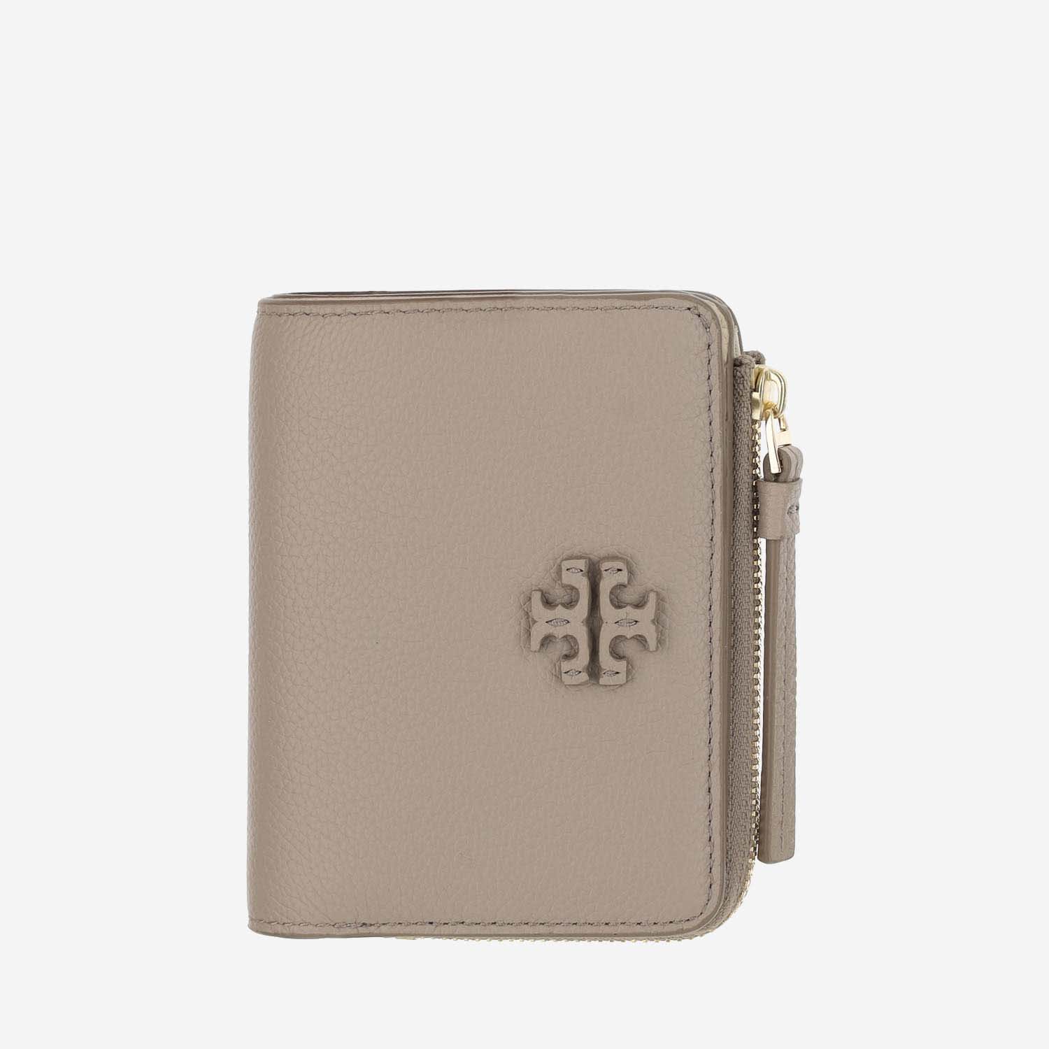 Shop Tory Burch Mcgraw Bi-fold Wallet In Fresh Clay