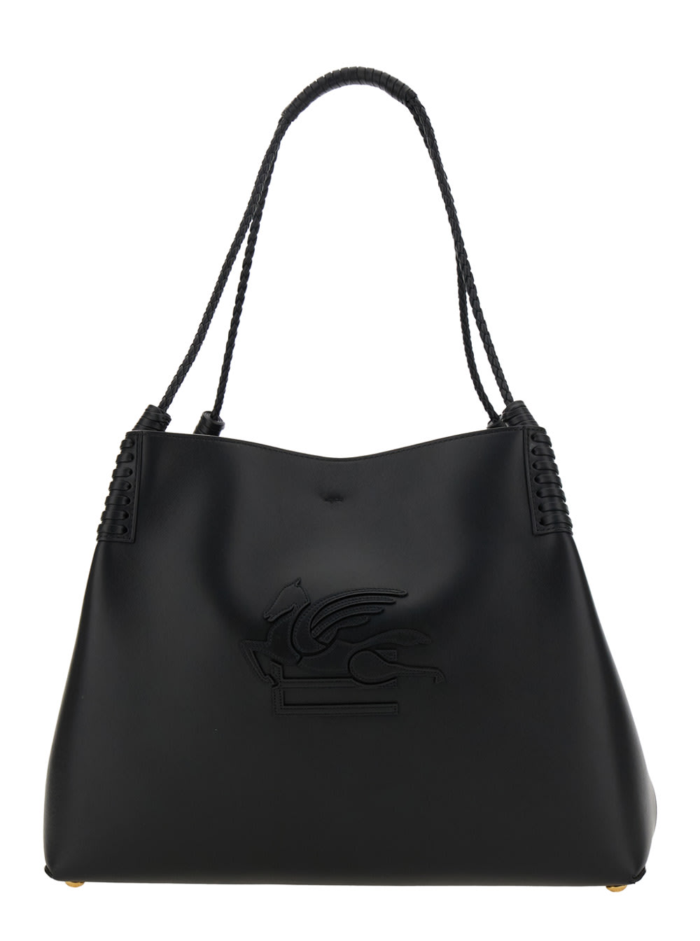 Shop Etro Libra Leather In Black