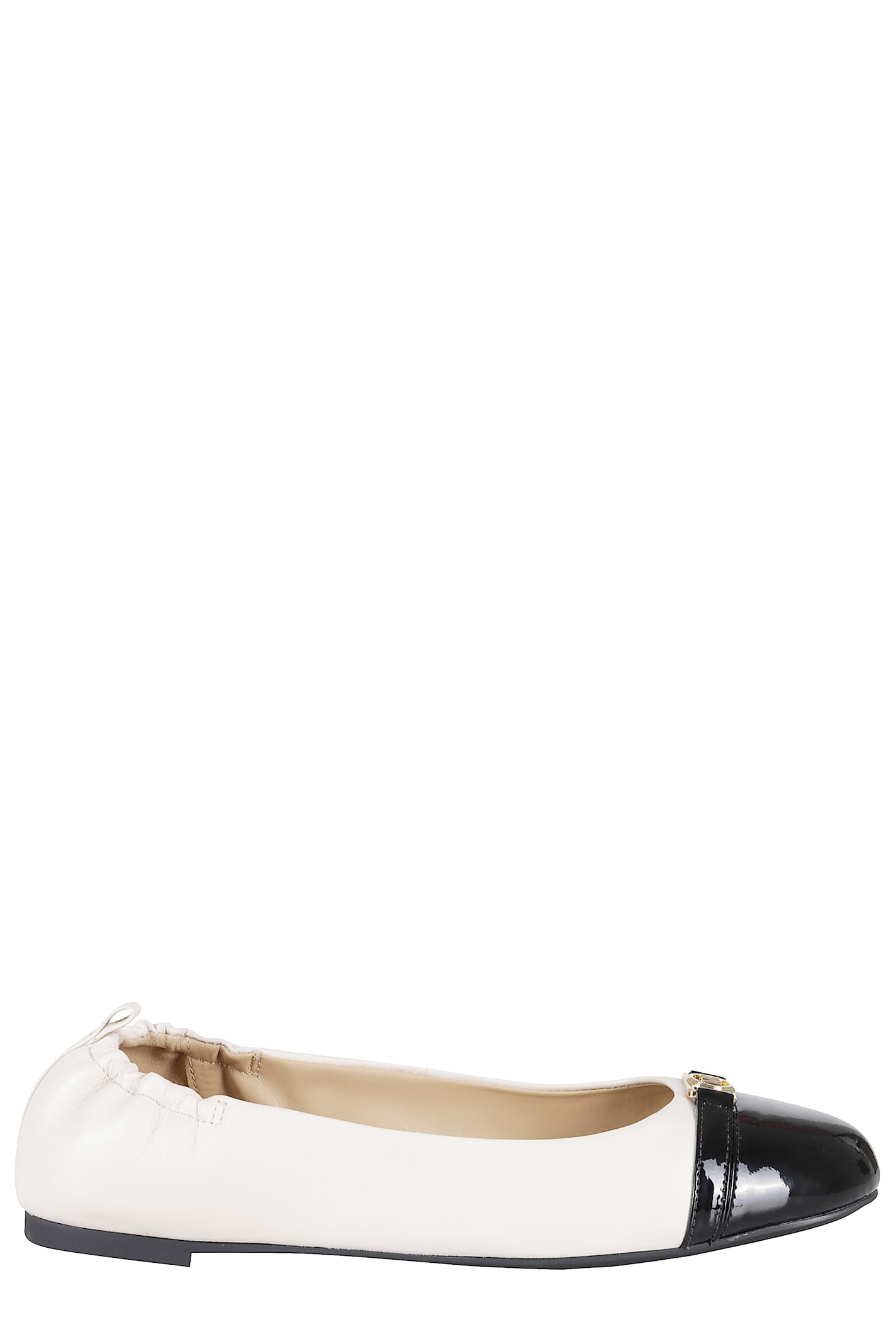 Mandy Flex Ballet Ballet Flats In Beige Leather