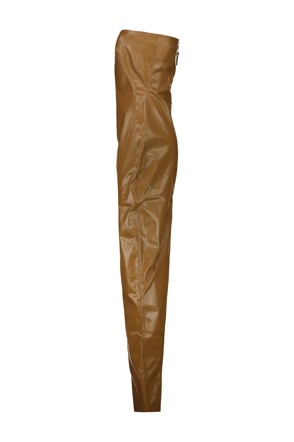 Rick Owens Bustier Gown In Honey