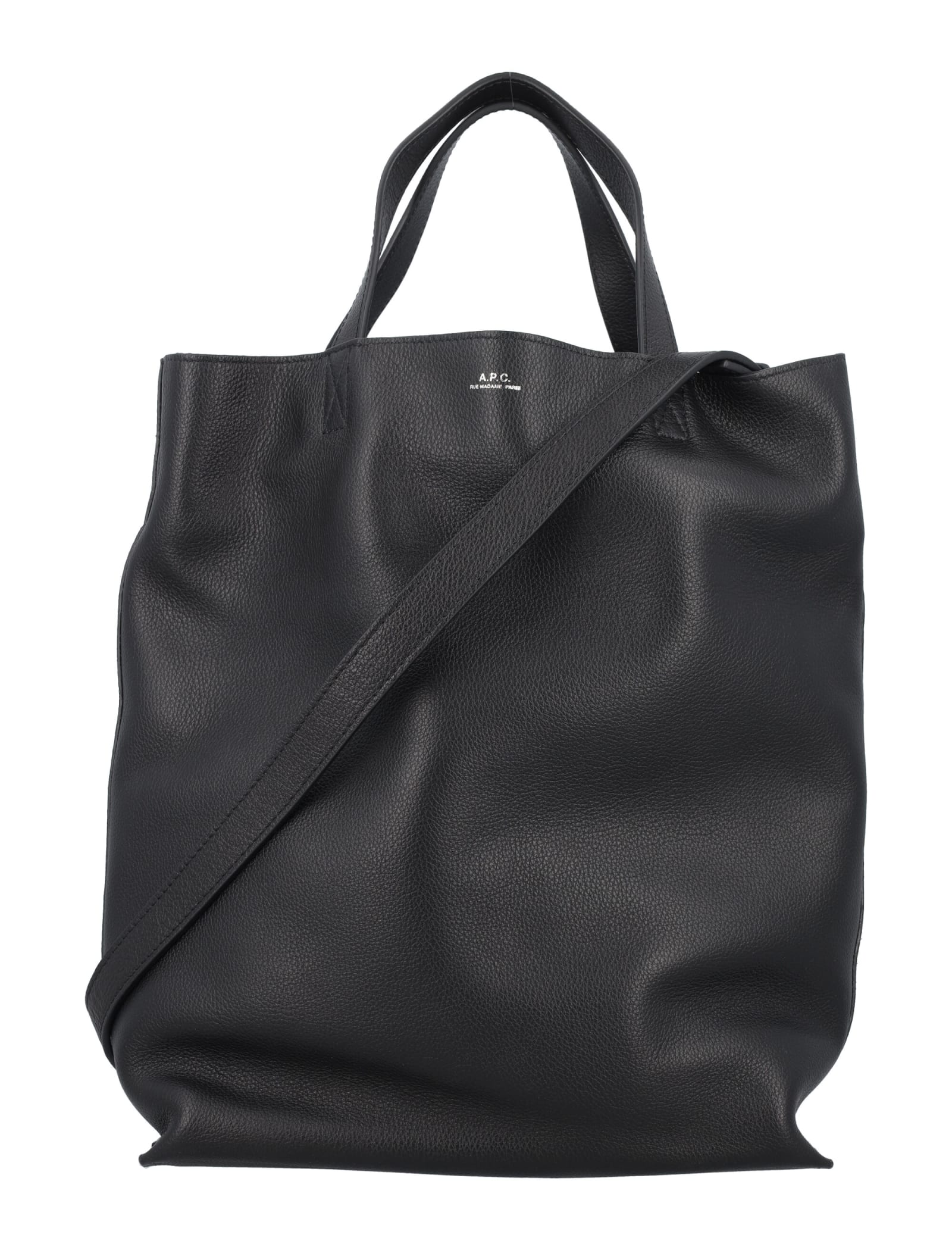 Shop Apc Maiko Medium Shopper Tote Bag In Black